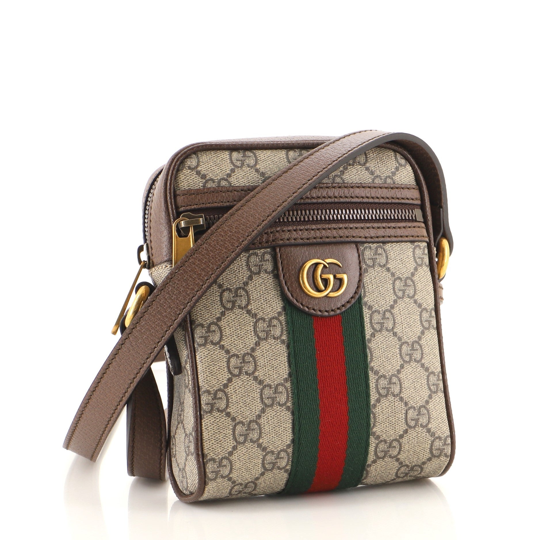 Ophidia Messenger Bag GG Coated Canvas Mini
