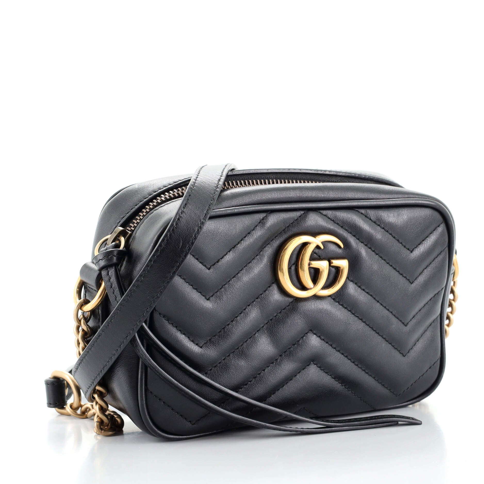 GG Marmont Shoulder Bag Matelasse Leather Mini