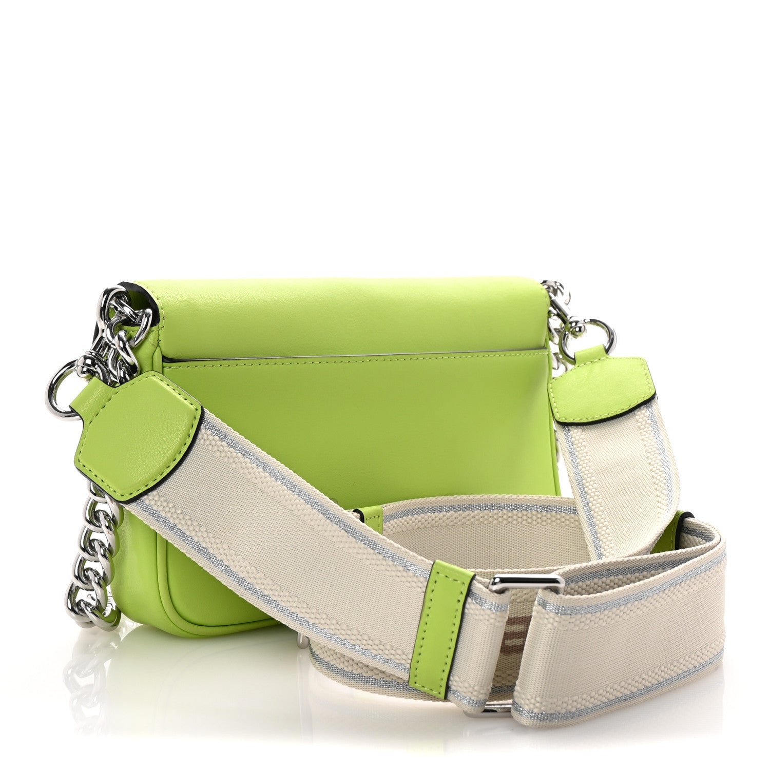 Calfskin The J Marc Shoulder Bag Green Glow