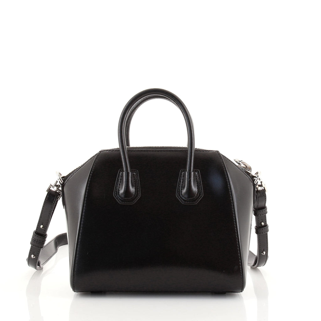 Antigona Bag Glazed Leather Mini
