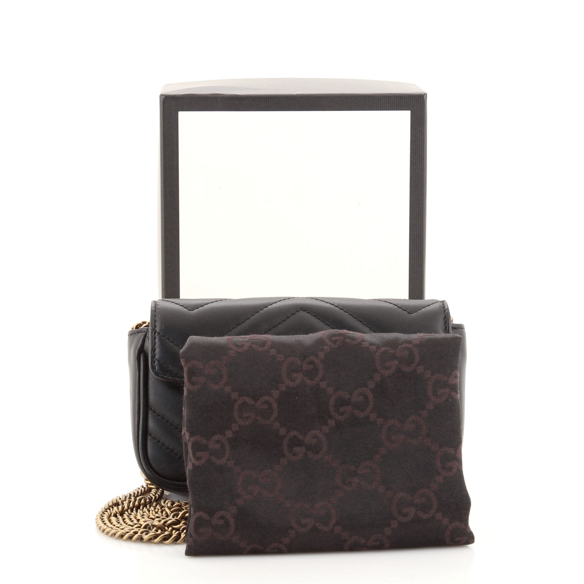 GG Marmont Flap Bag Matelasse Leather Super Mini