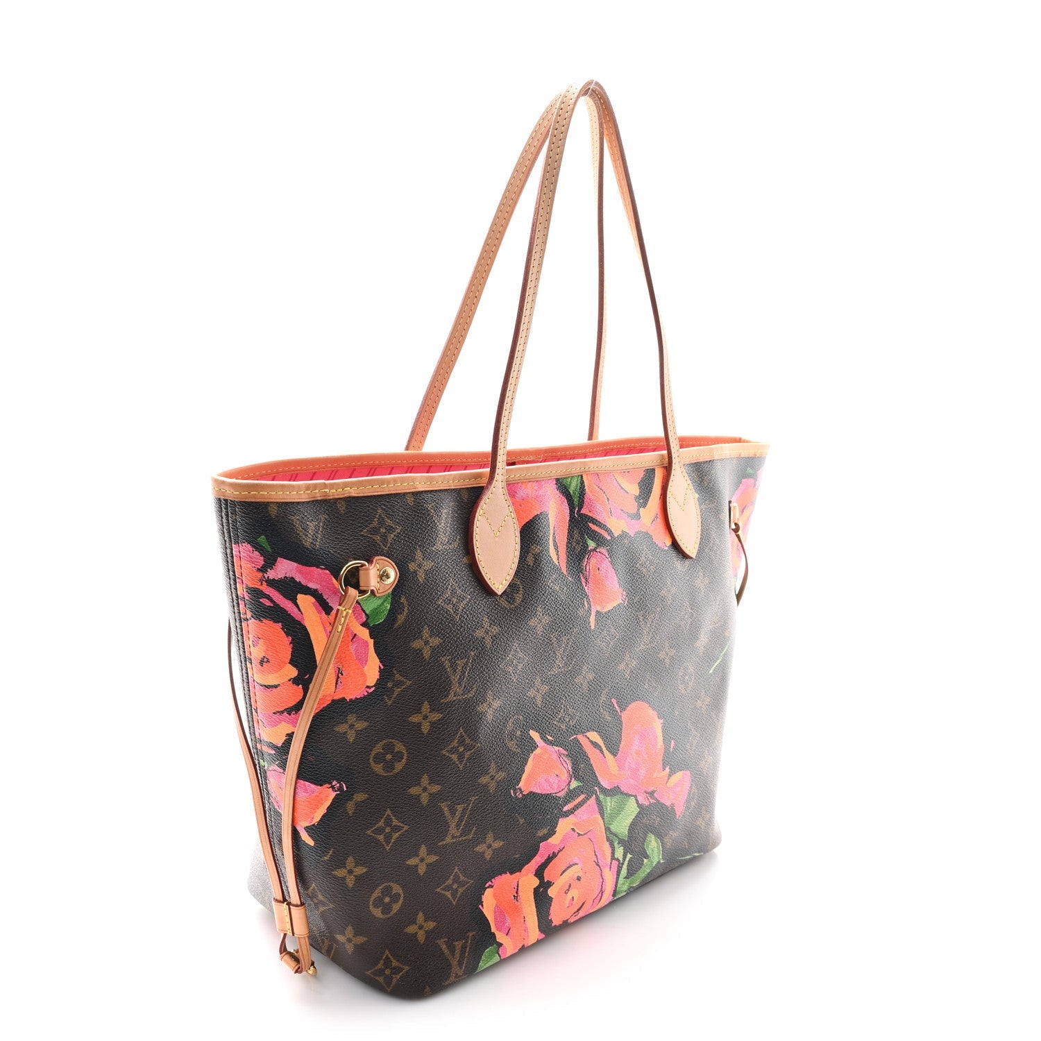 Monogram Roses Neverfull MM