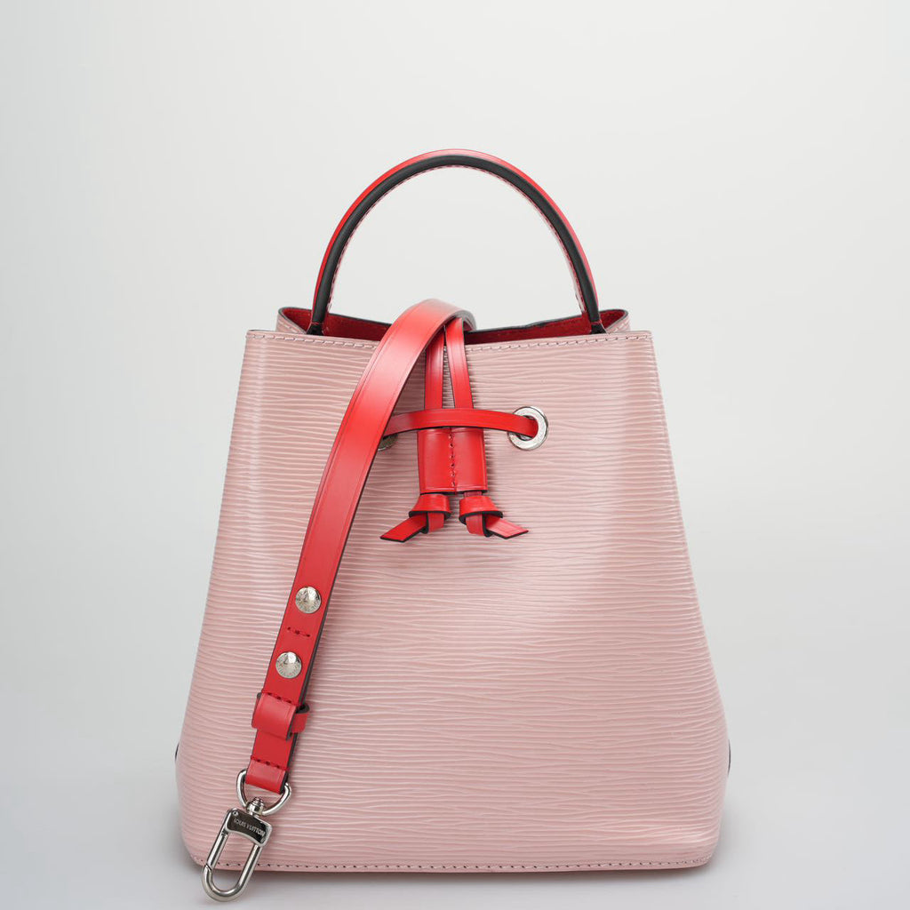 Louis Vuitton 2019 Epi Neonoe BB Bucket Bag in Rose Pink