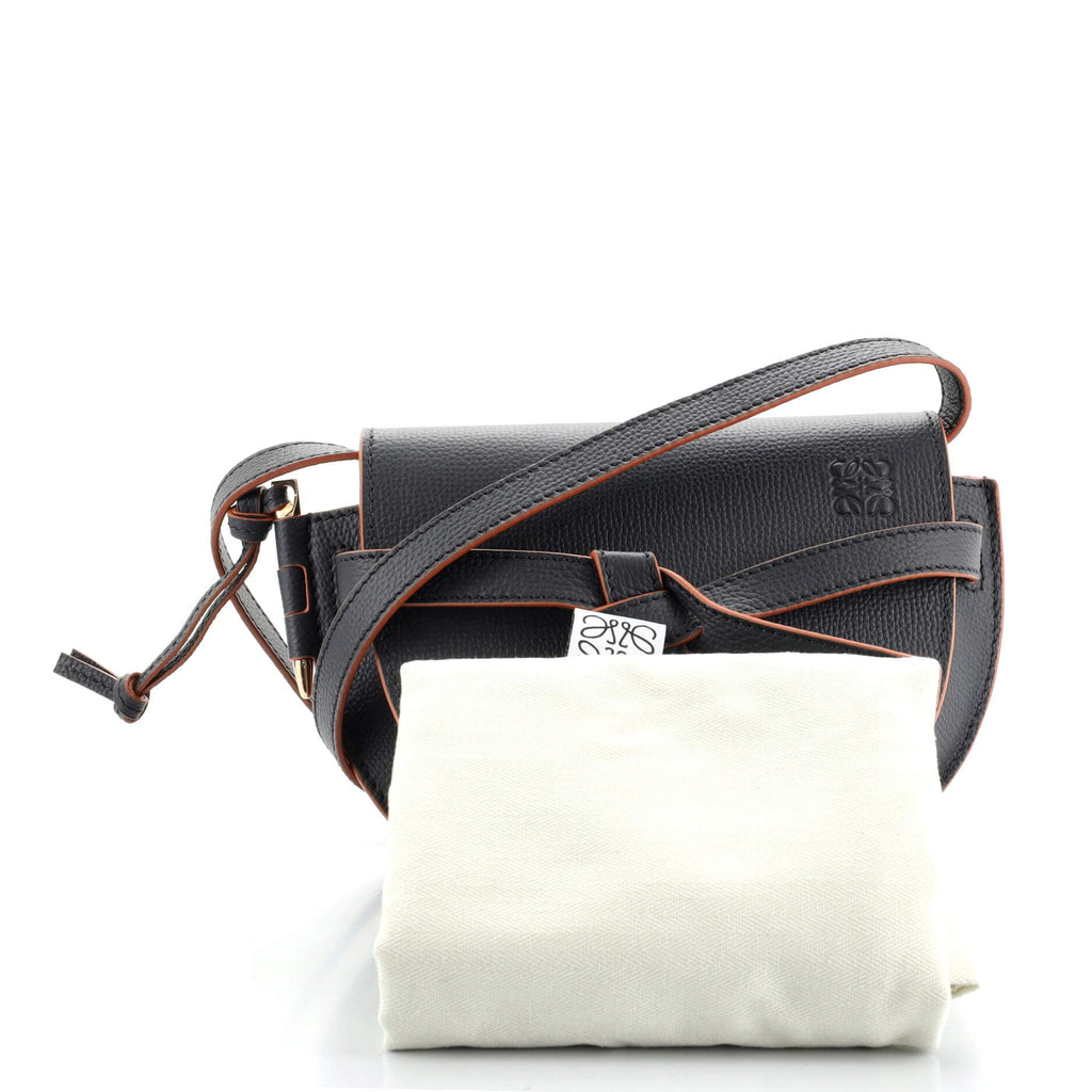 Gate Shoulder Bag Leather Mini