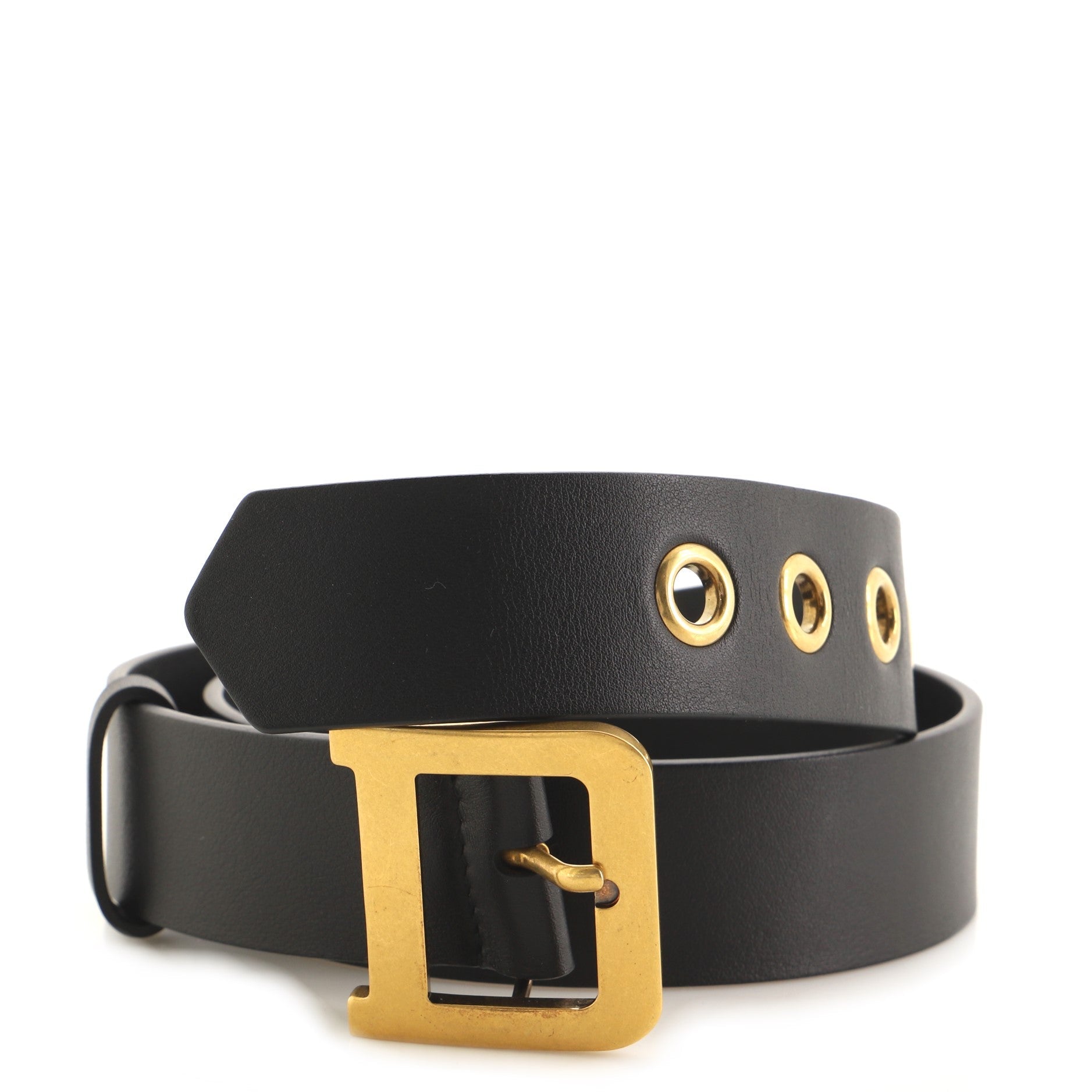 Diorquake Belt Leather Medium 75