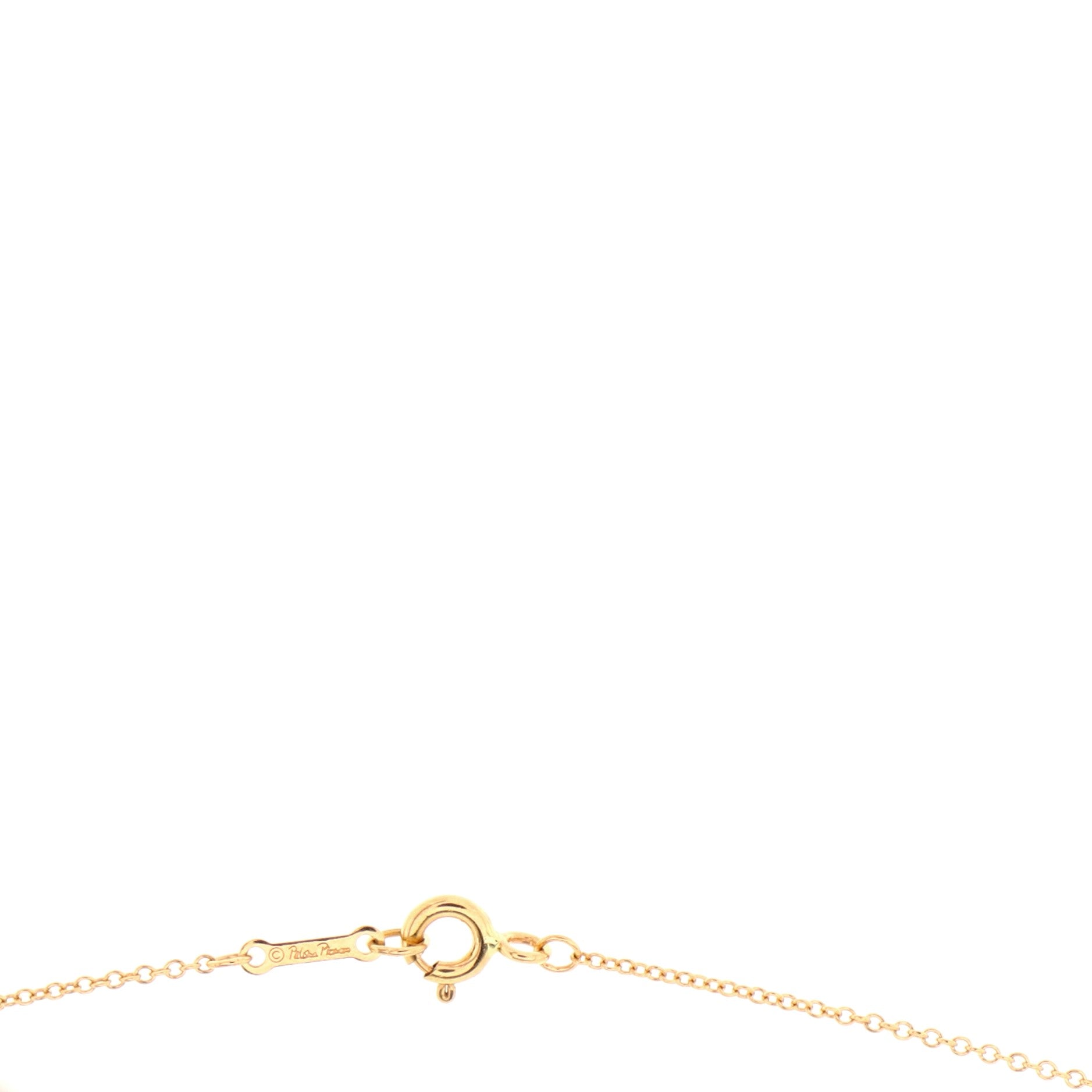 Double Loving Heart Pendant Necklace 18K Rose Gold with Pink Sapphire