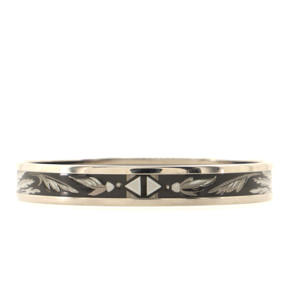 Bangle Bracelet Printed Enamel Narrow