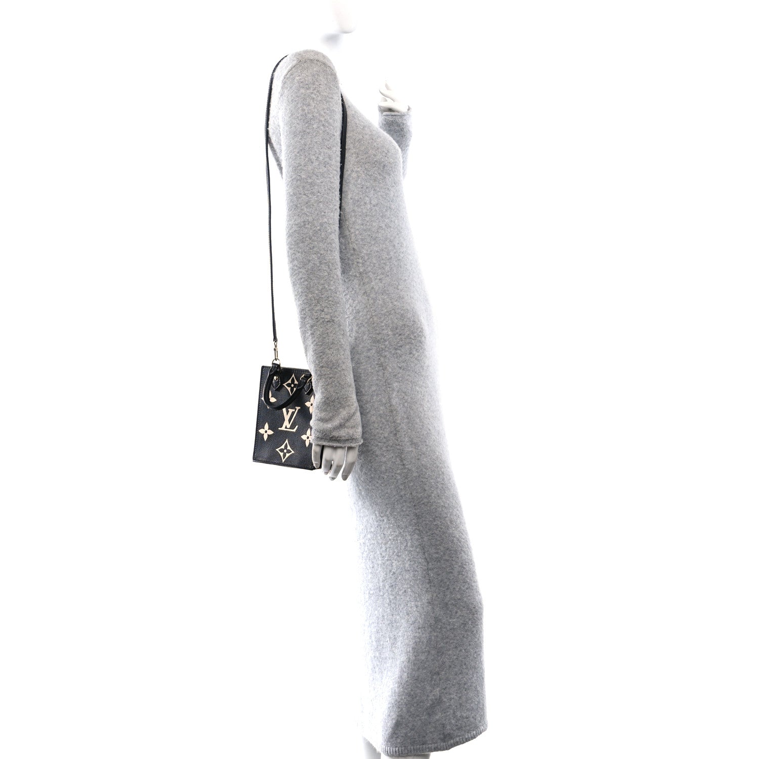 Empreinte Monogram Giant Petit Sac Plat Black Beige