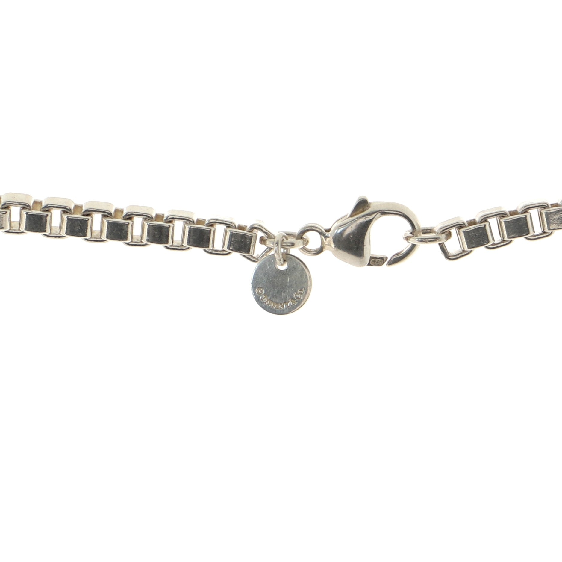 Venetian Link Necklace Sterling Silver