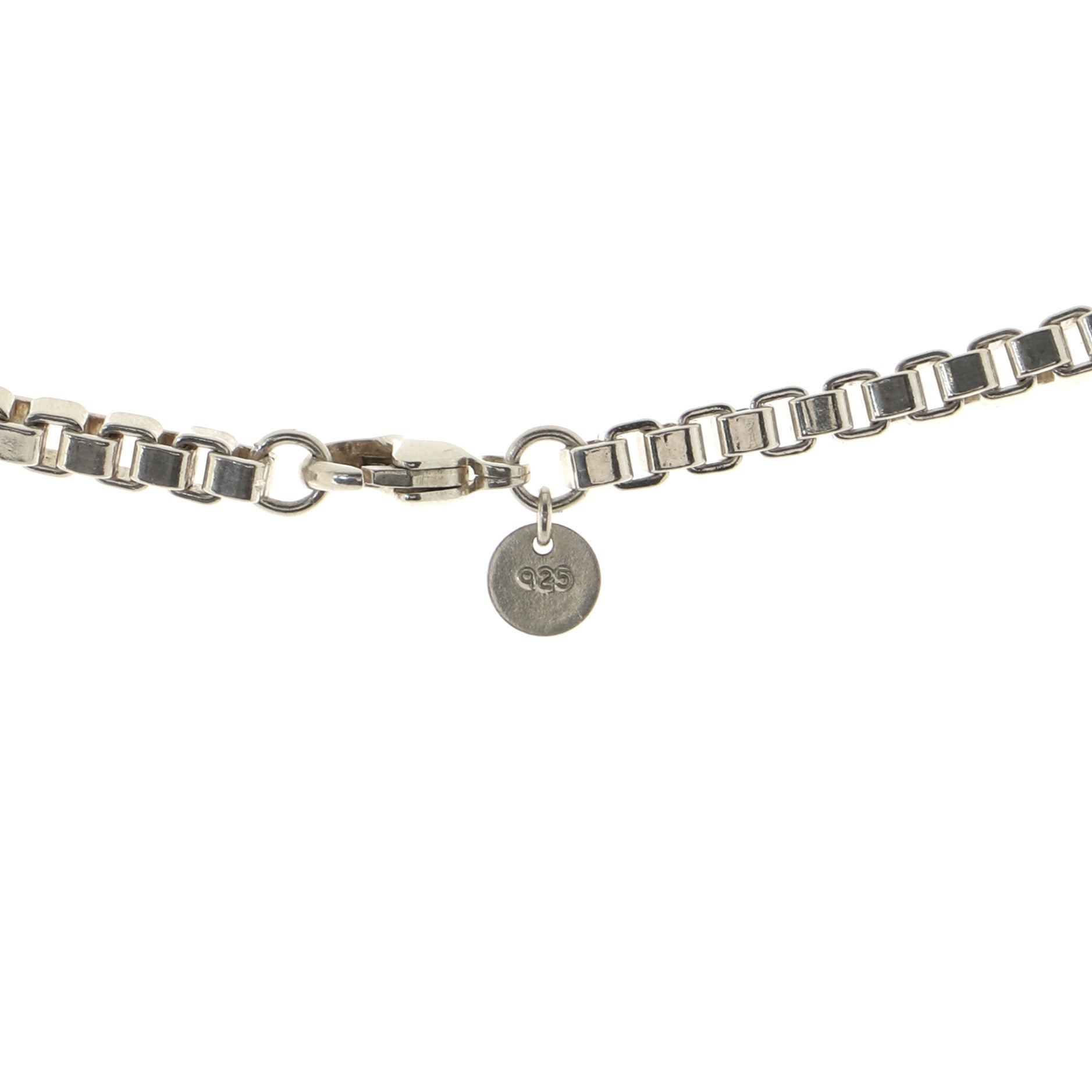 Venetian Link Necklace Sterling Silver