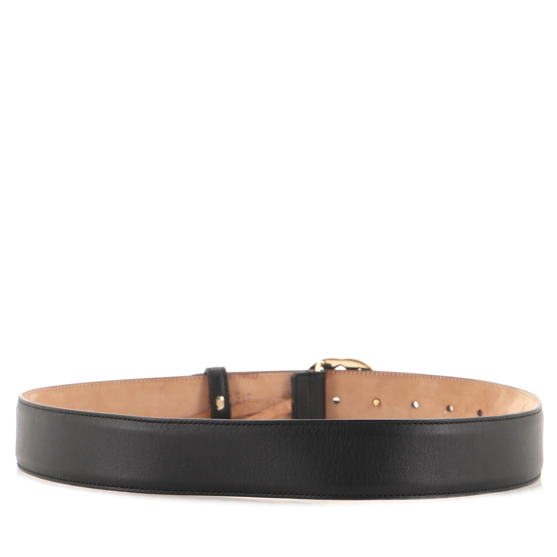 Interlocking G Belt Leather Medium 80