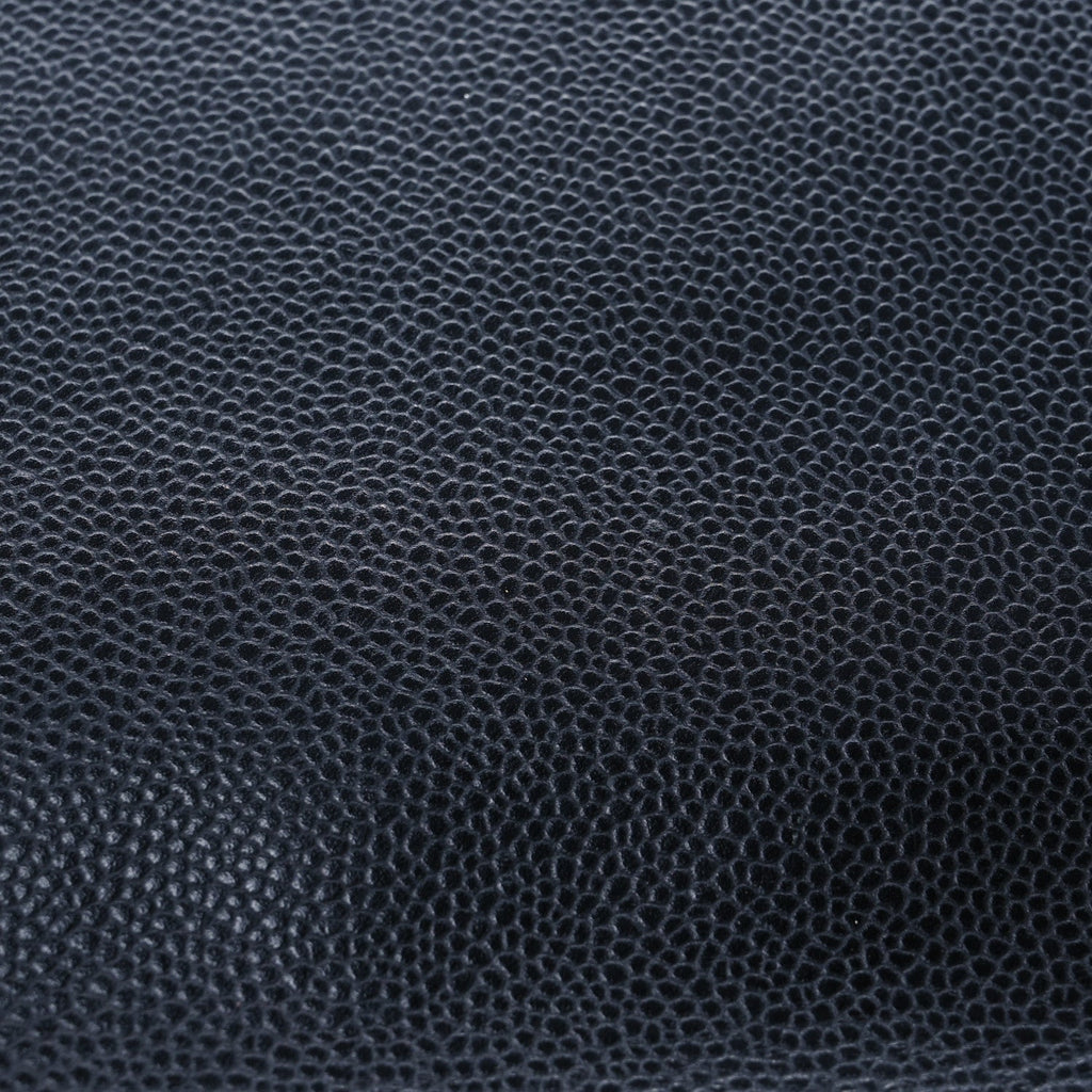 Caviar Quilted Jumbo Single Flap Black