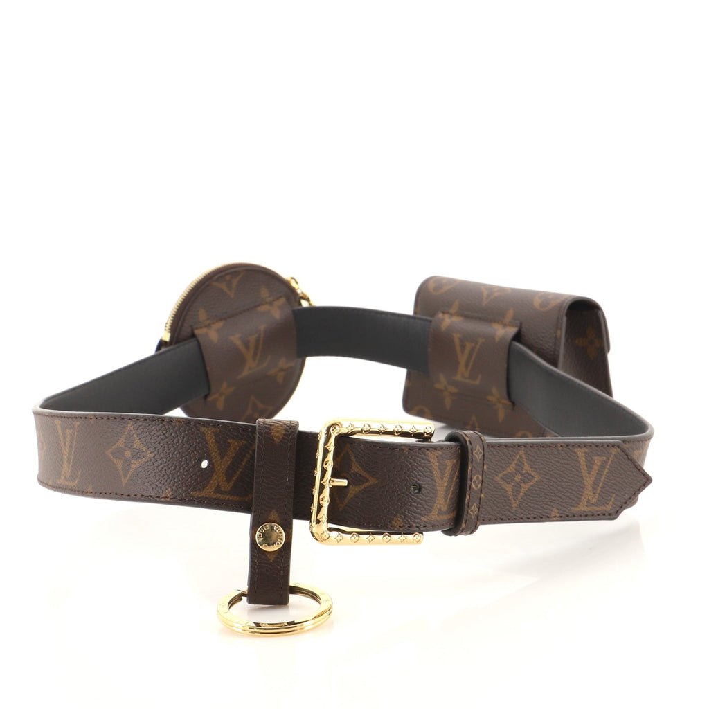 Daily Multi Pocket Belt Monogram Canvas Medium 90