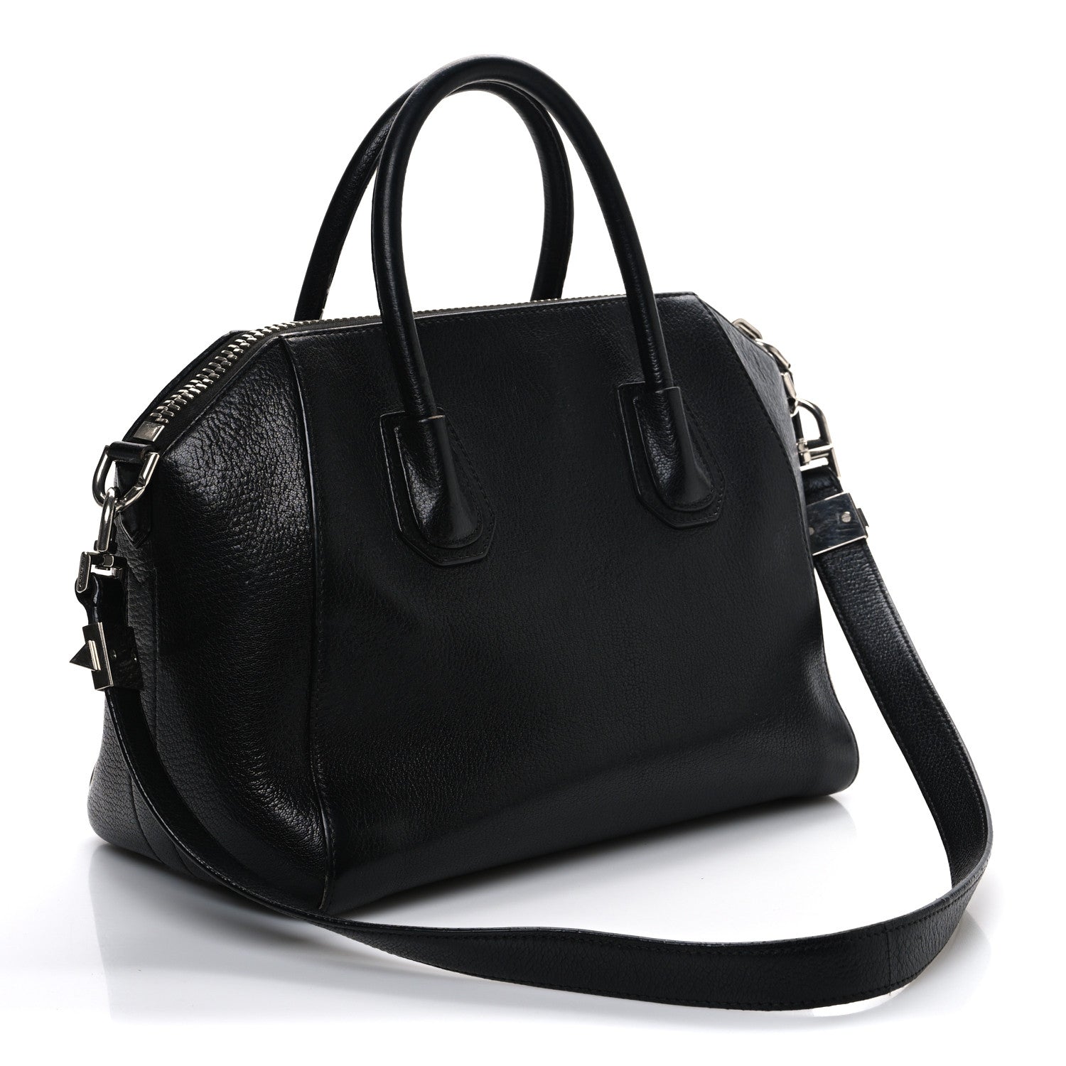 Sugar Goatskin Small Antigona Black
