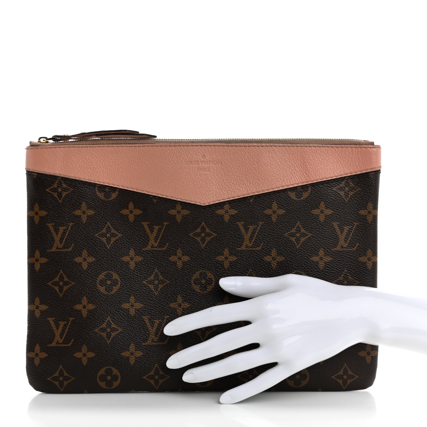 Monogram Daily Pouch Rose Poudre