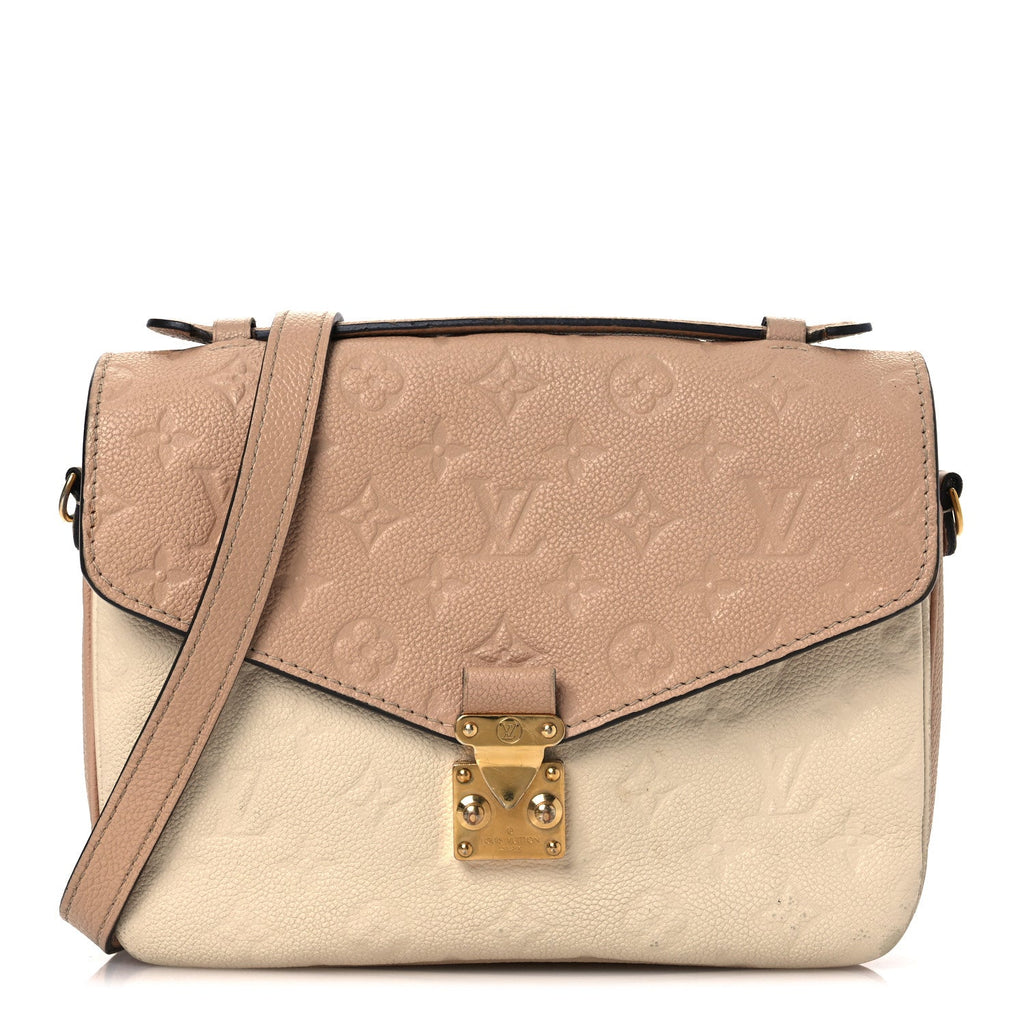 Empreinte Pochette Metis Beige Rose Creme