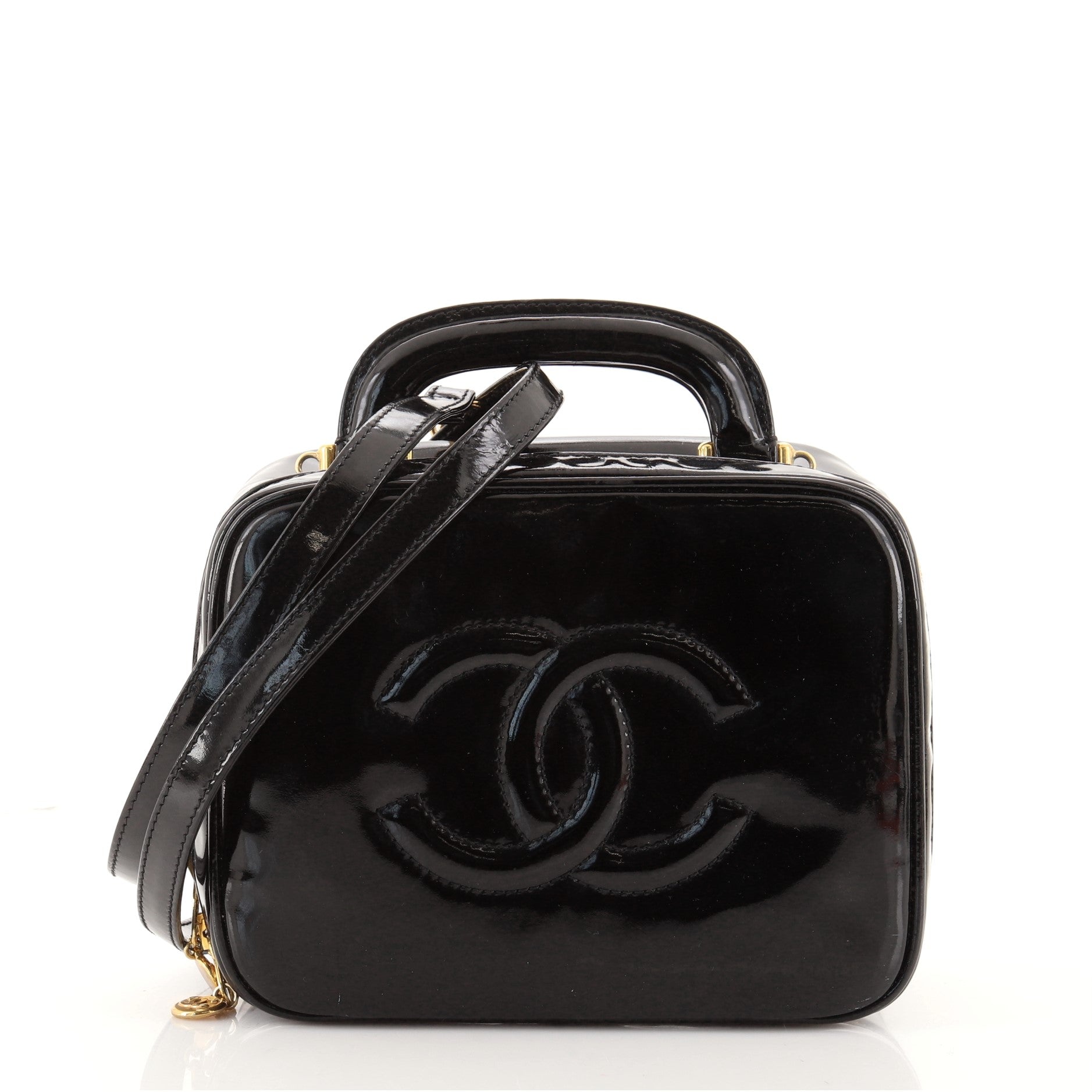 Vintage Timeless Zip Around Vanity Case Patent Mini