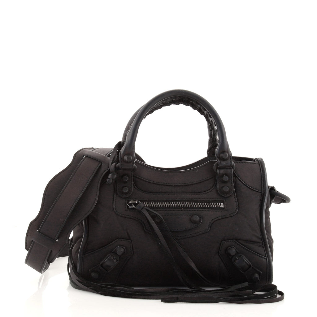 City Classic Studs Bag Nylon Mini