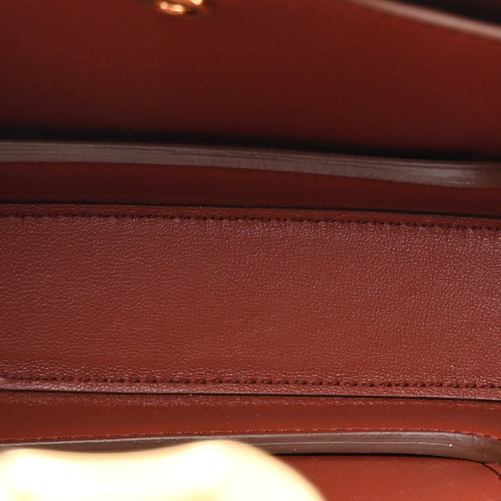 Smooth Calfskin Mini Ghiera Bag Sunday Morning