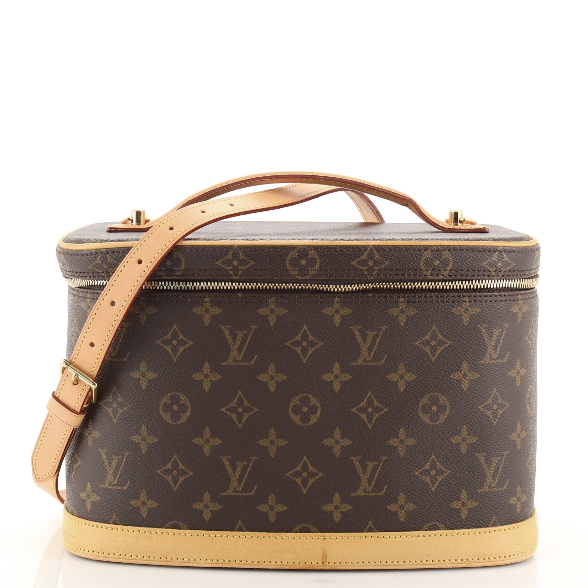 Nice Train Case Monogram Canvas