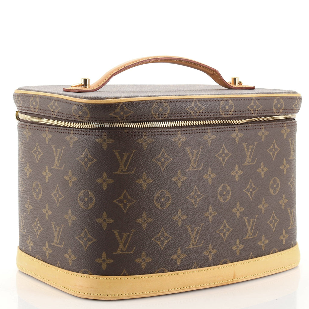 Nice Train Case Monogram Canvas