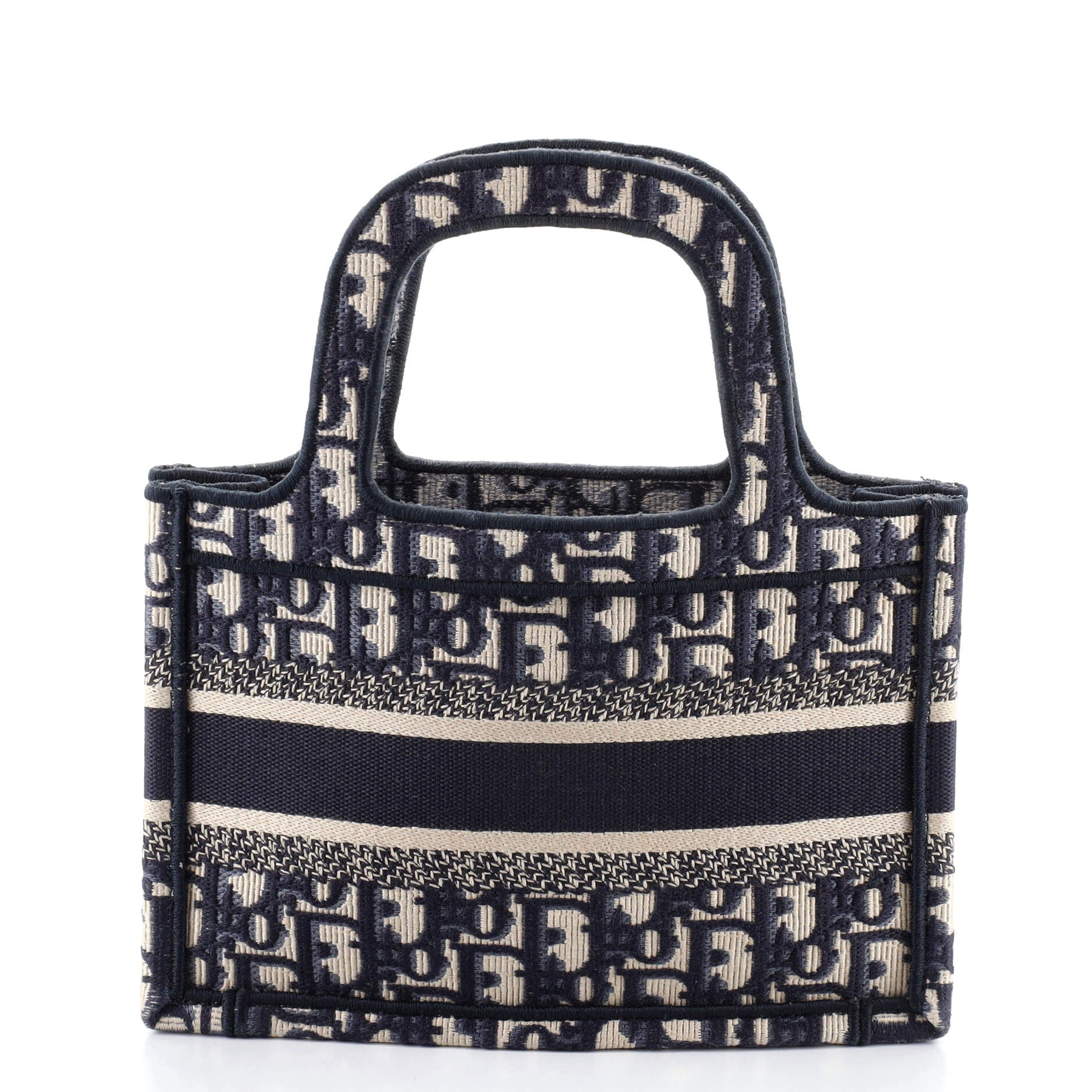 Book Tote Oblique Canvas Mini