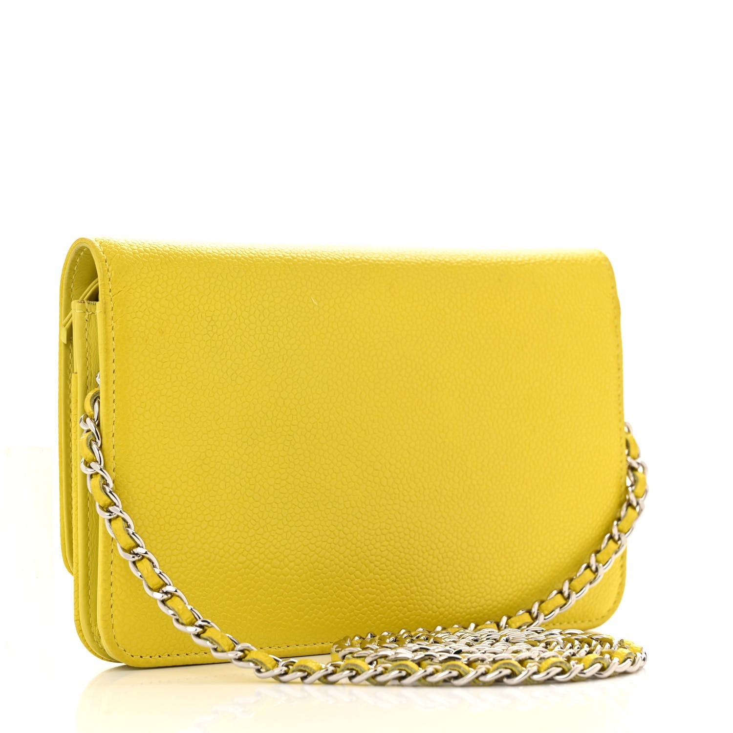 Caviar Timeless CC Wallet on Chain WOC Yellow