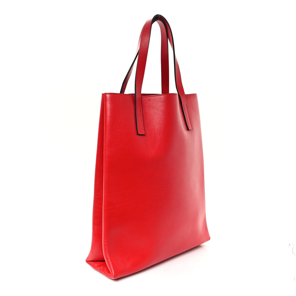 Smooth Calfskin VSling Tote Bag Rouge Pur