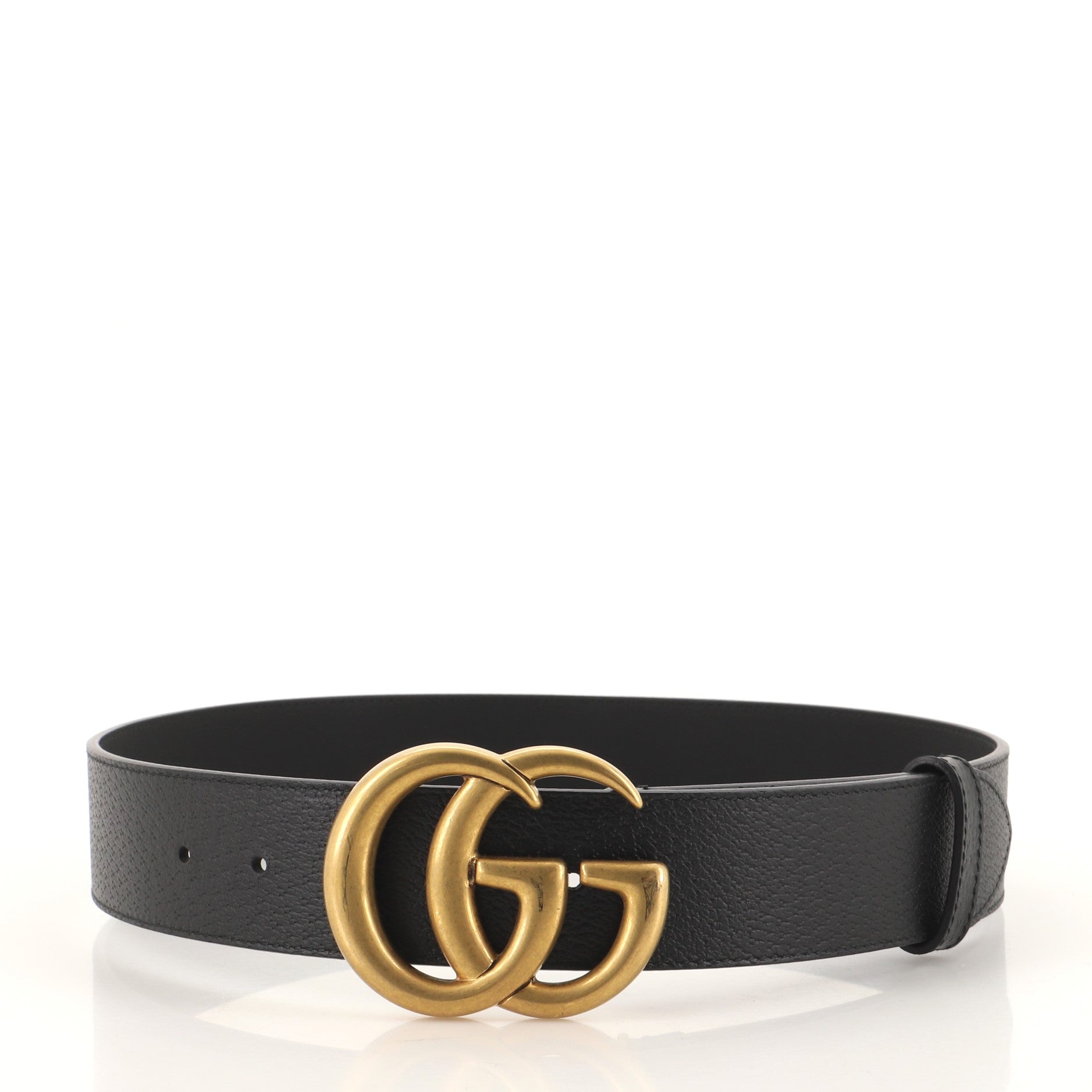 GG Marmont Belt Leather Medium 75