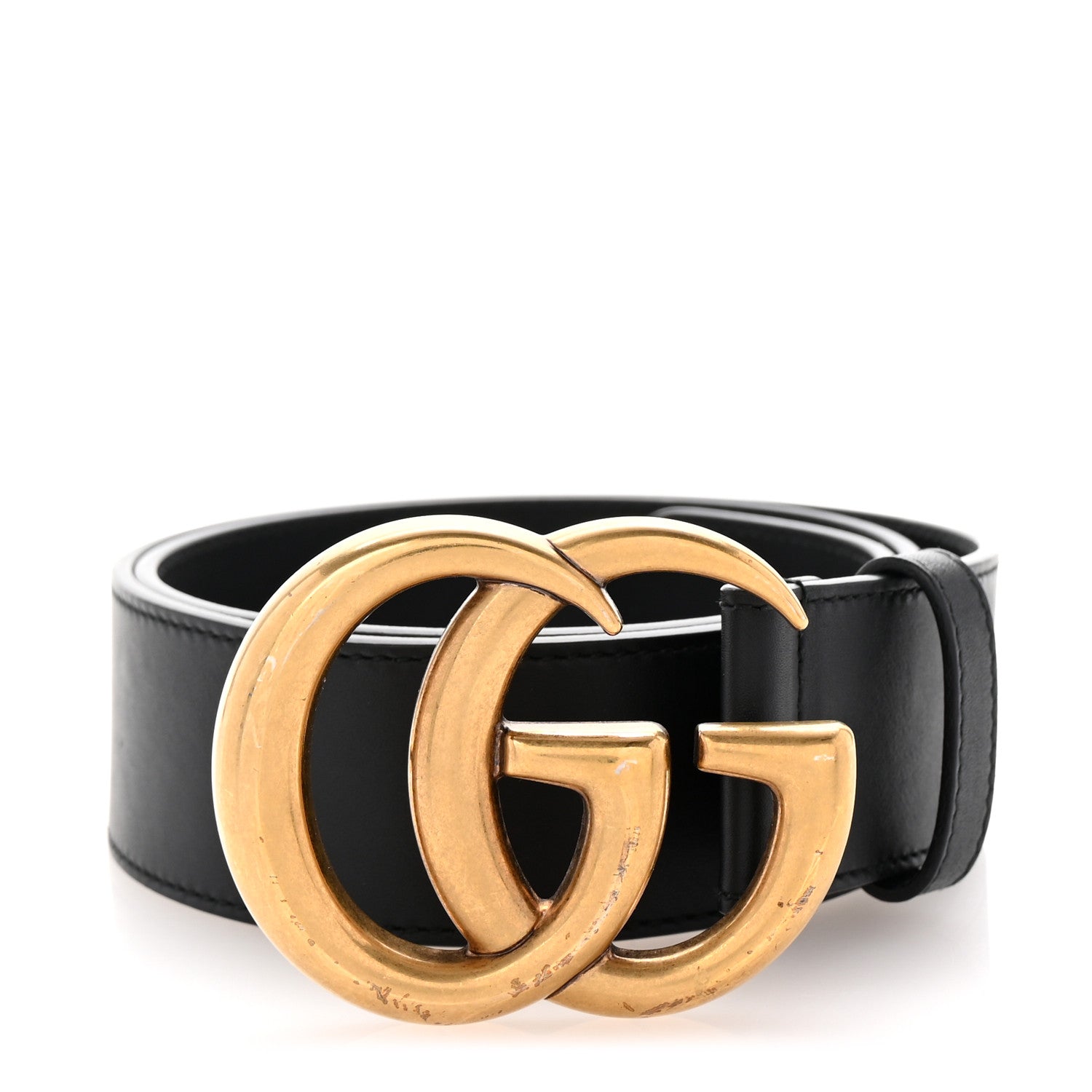 Calfskin Double G 40mm Belt 75 30 Black