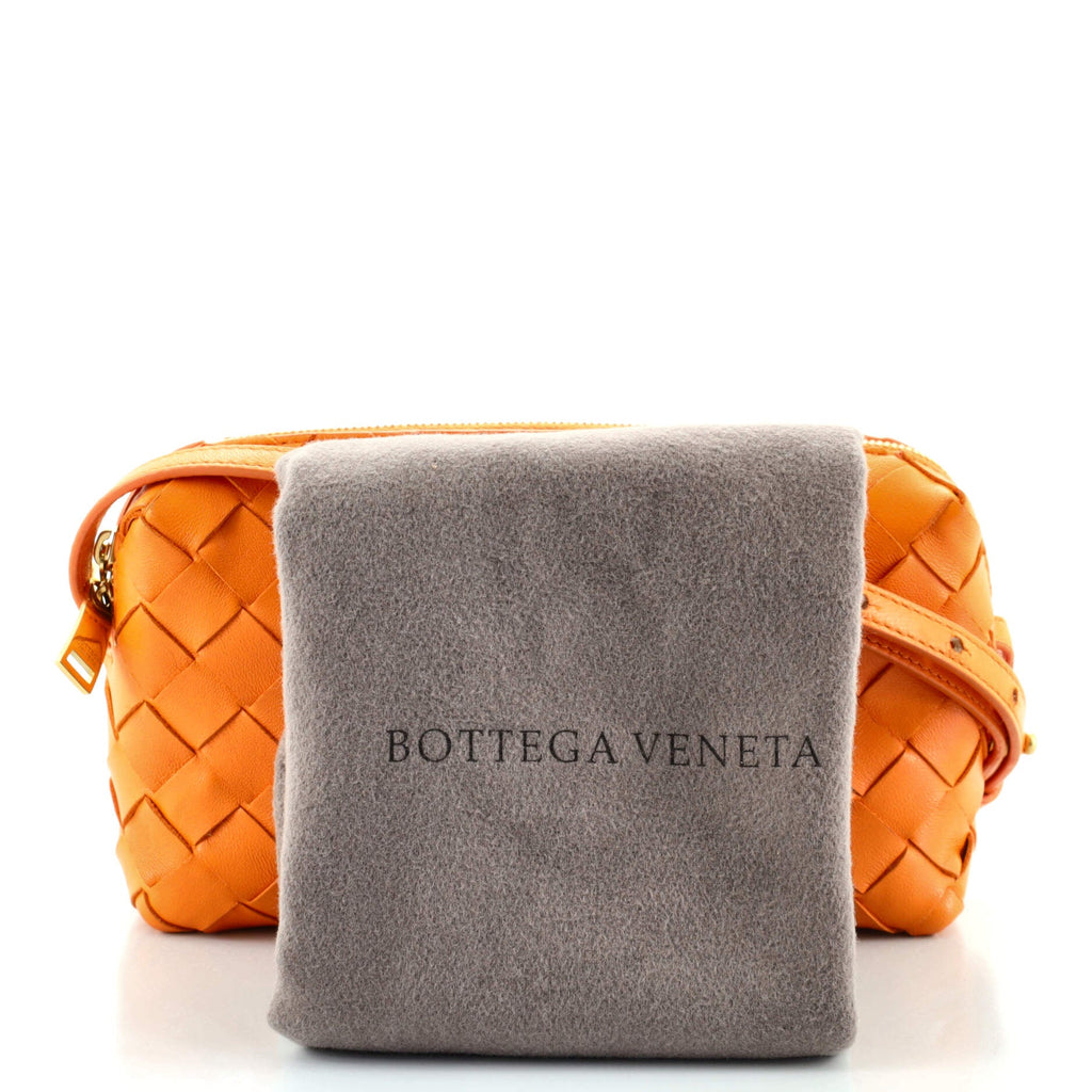 Zip Crossbody Bag Intrecciato Nappa Mini