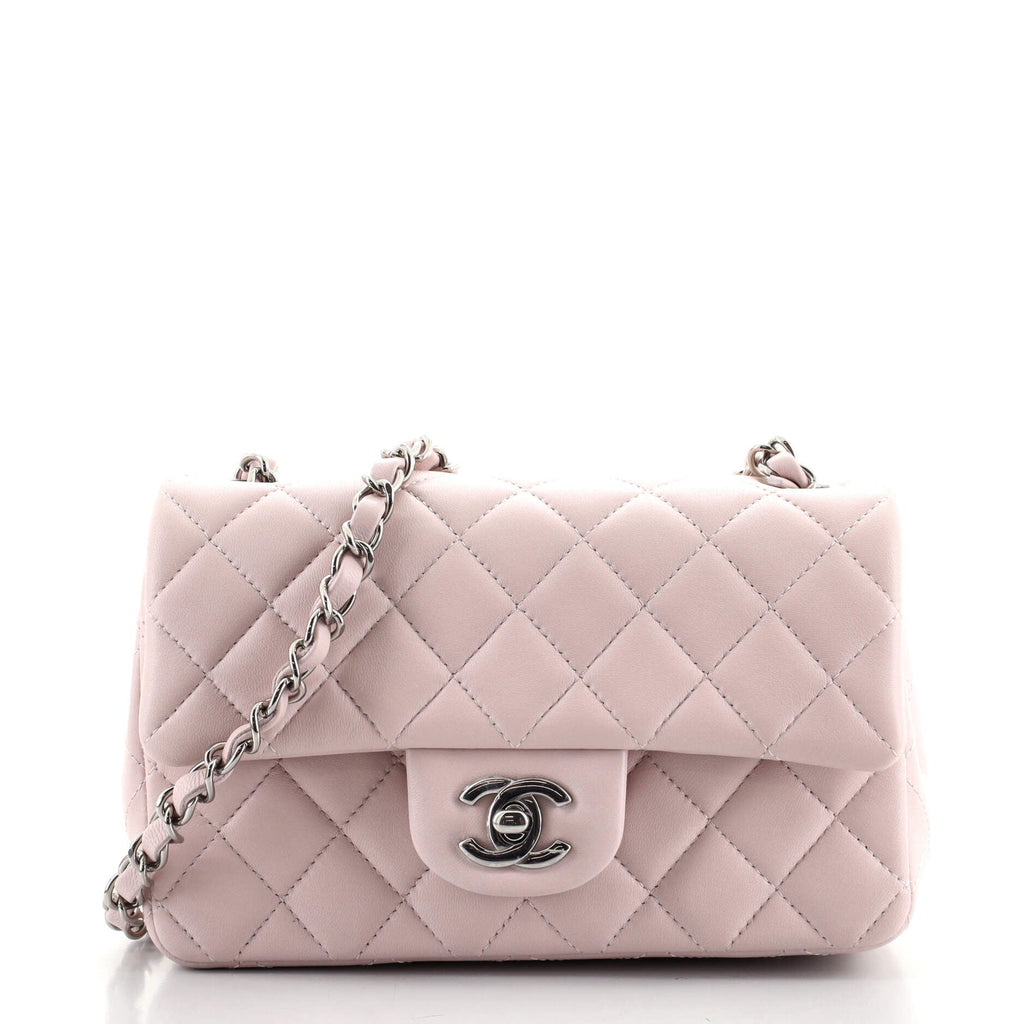 Classic Single Flap Bag Quilted Lambskin Mini