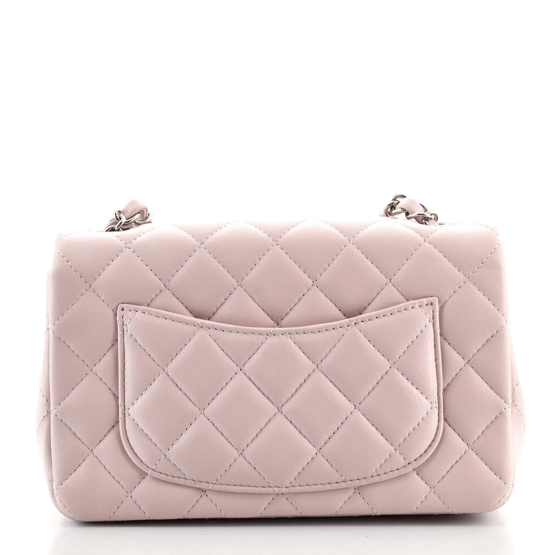Classic Single Flap Bag Quilted Lambskin Mini