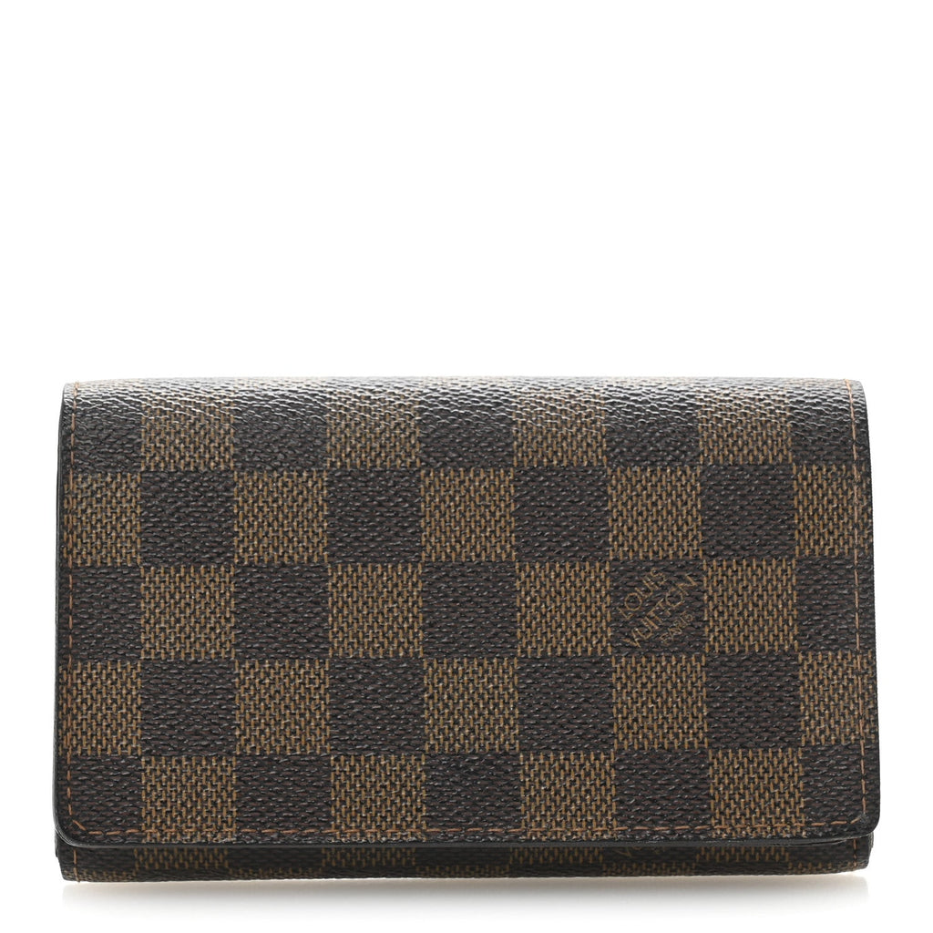 Damier Ebene Porte-Monnaie Billets Tresor Wallet