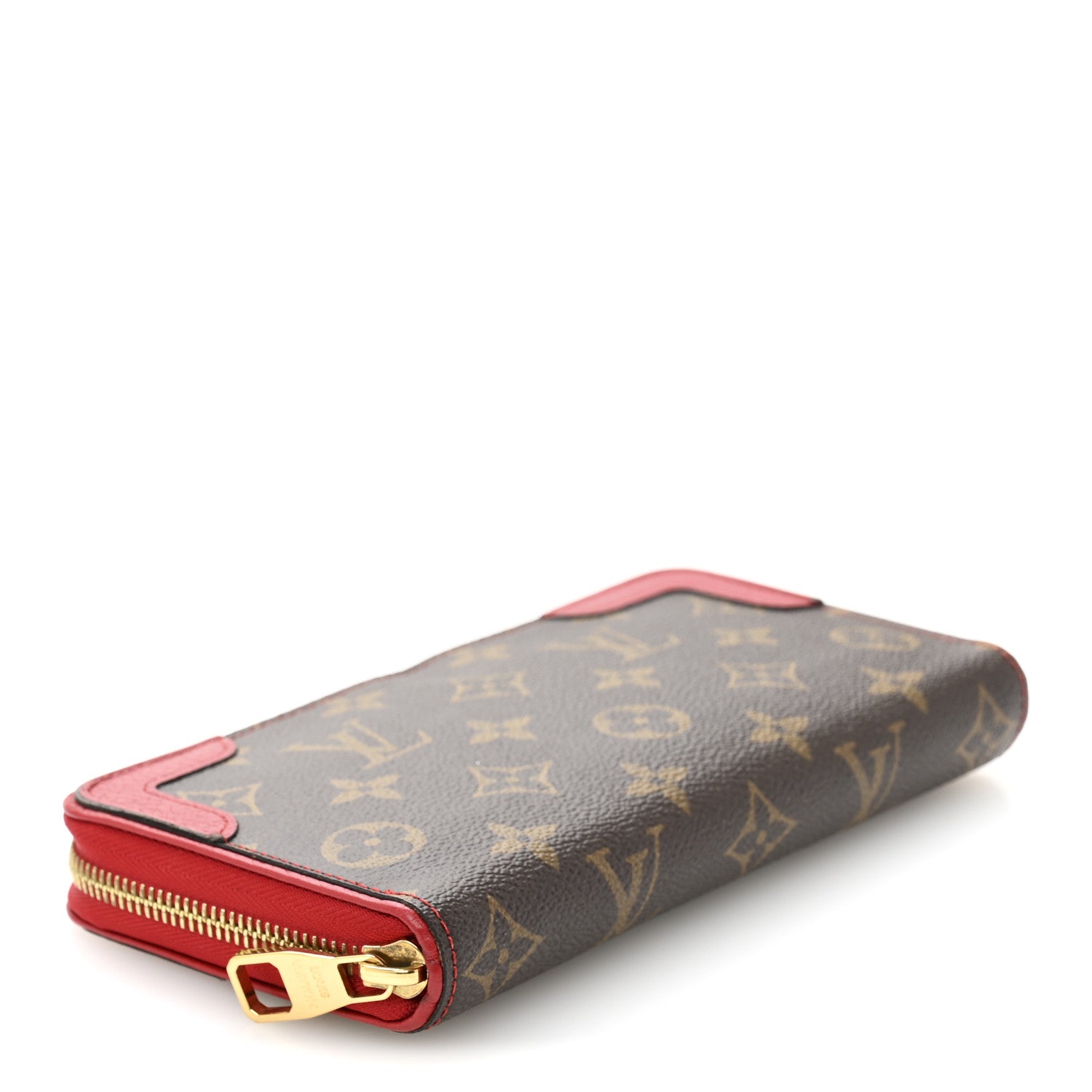 Monogram Retiro Zippy Wallet Cherry