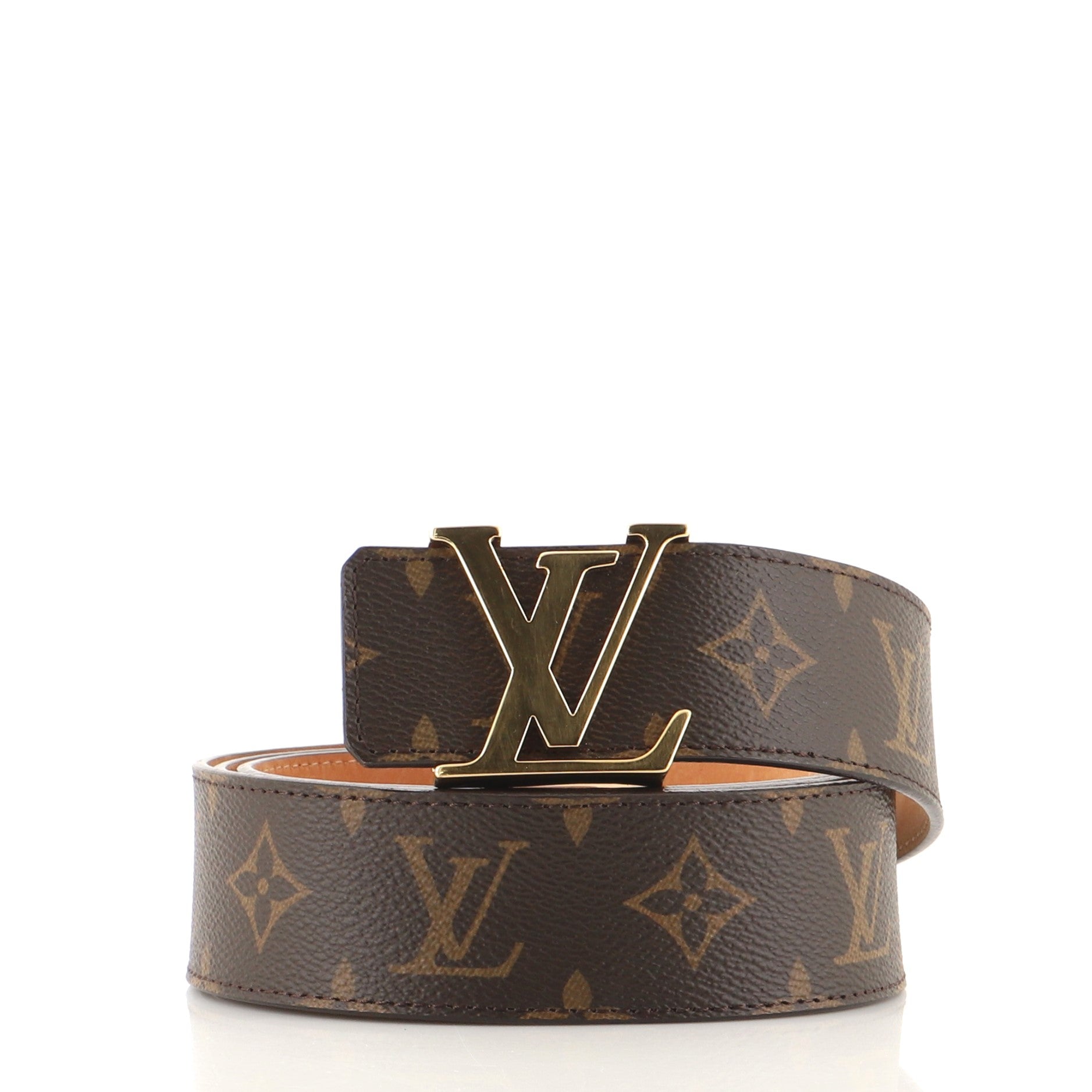 LV Initiales Belt Monogram Canvas Wide 110