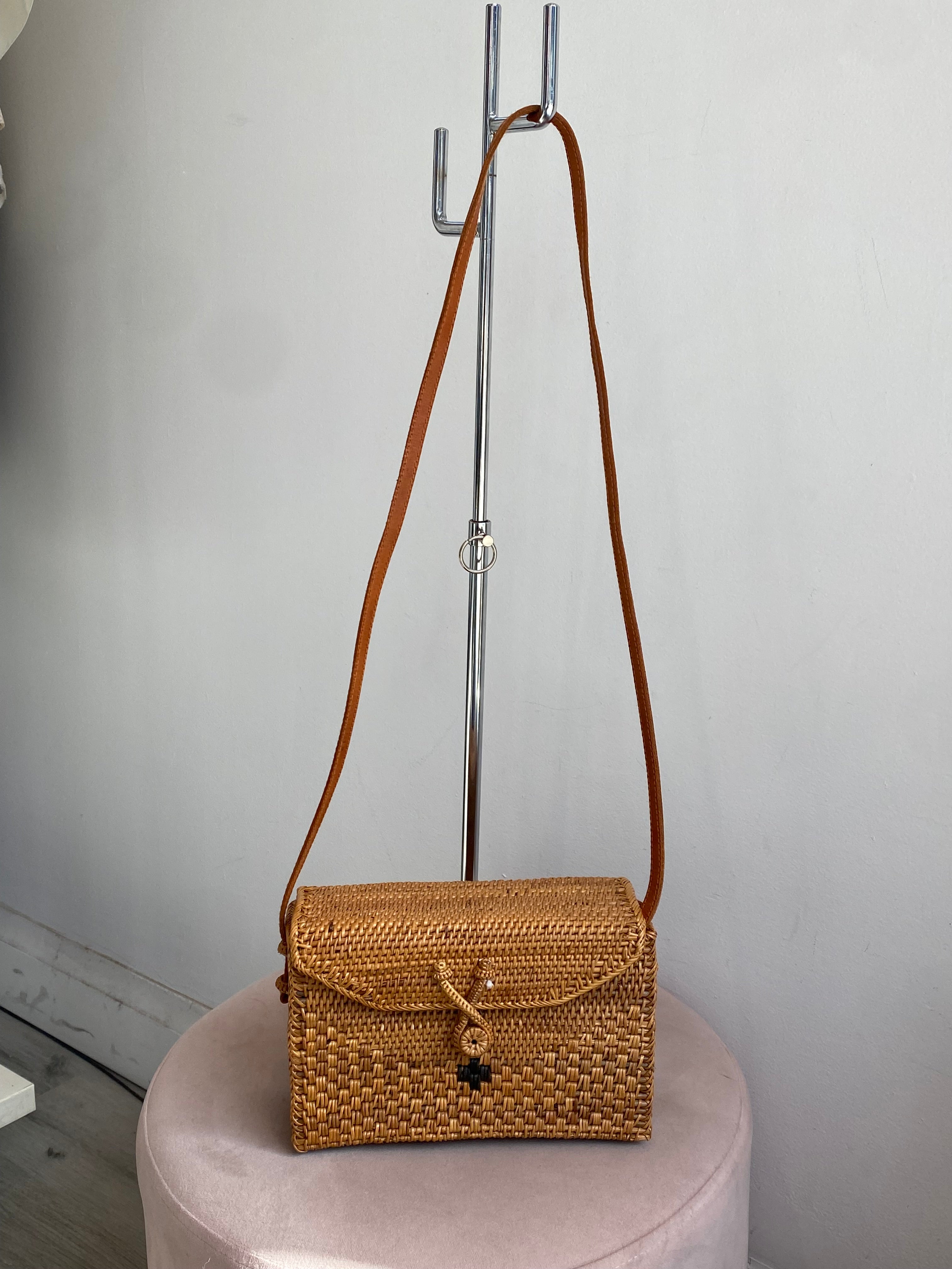 Self-portrait Basket Crossbody Bag