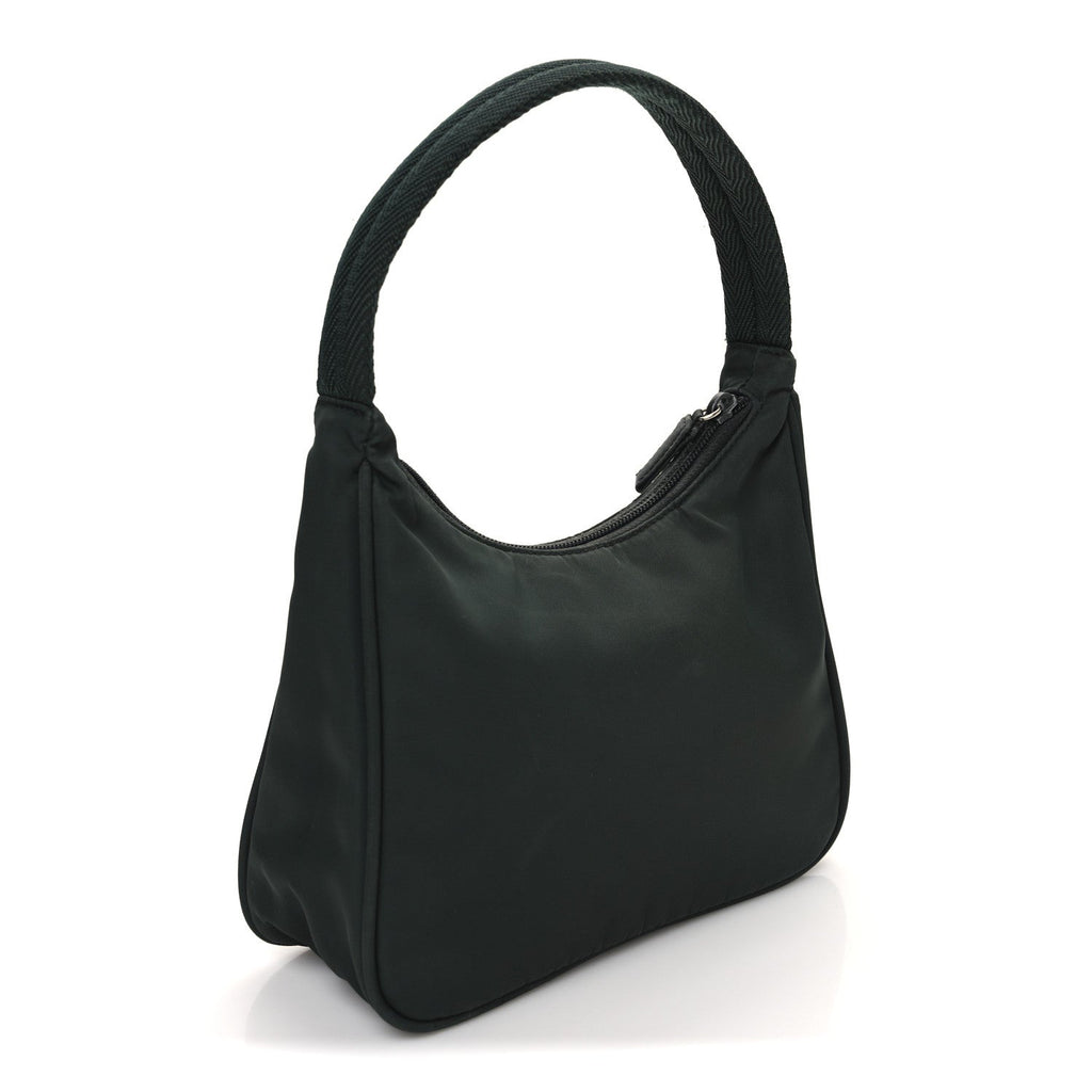 Nylon Mini Shoulder Bag Smeraldo