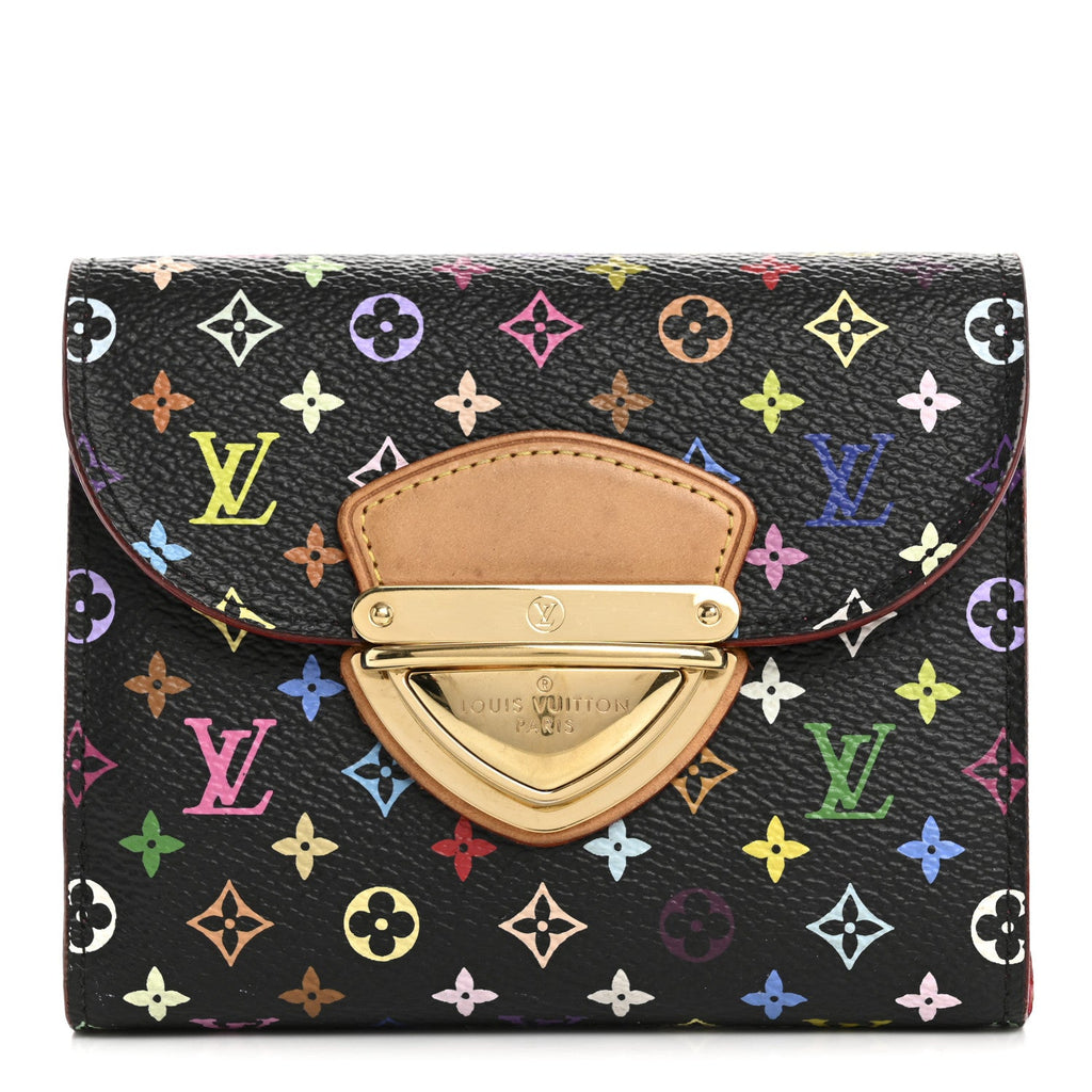 Monogram Multicolor Joey Wallet Black Grenade
