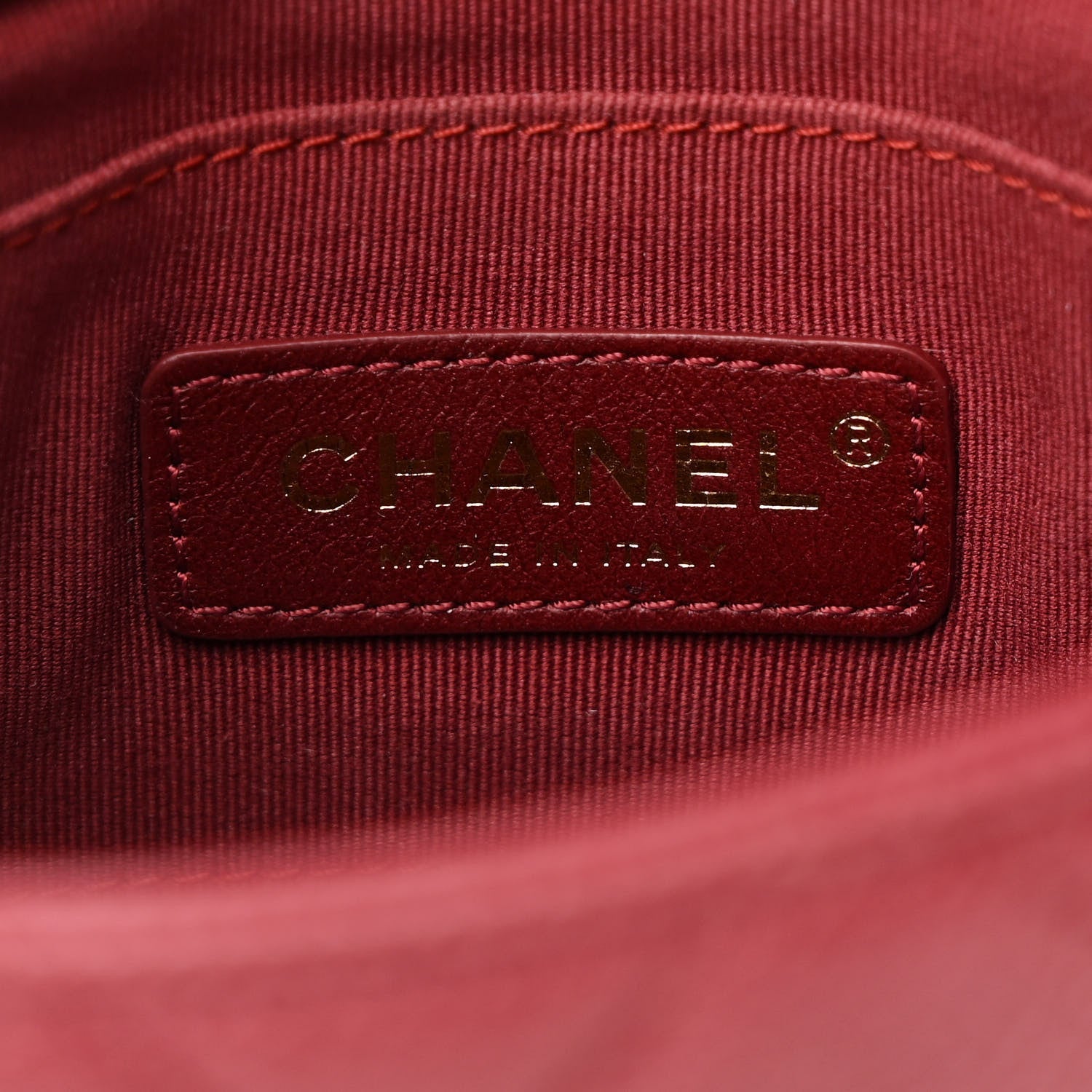 Caviar Quilted Mini Chain Soul Flap Burgundy