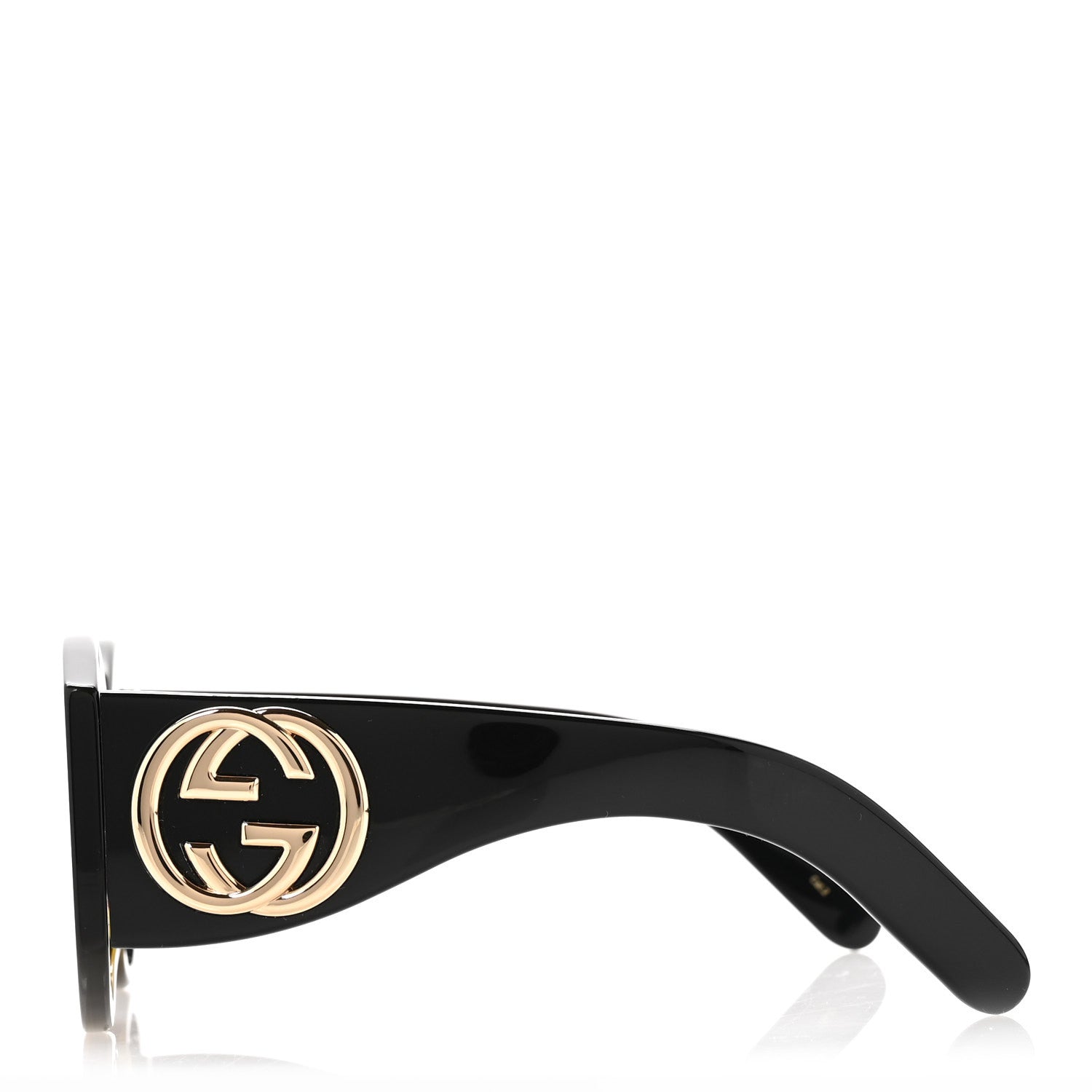 Acetate Round Frame Sunglasses GG0177S Brown