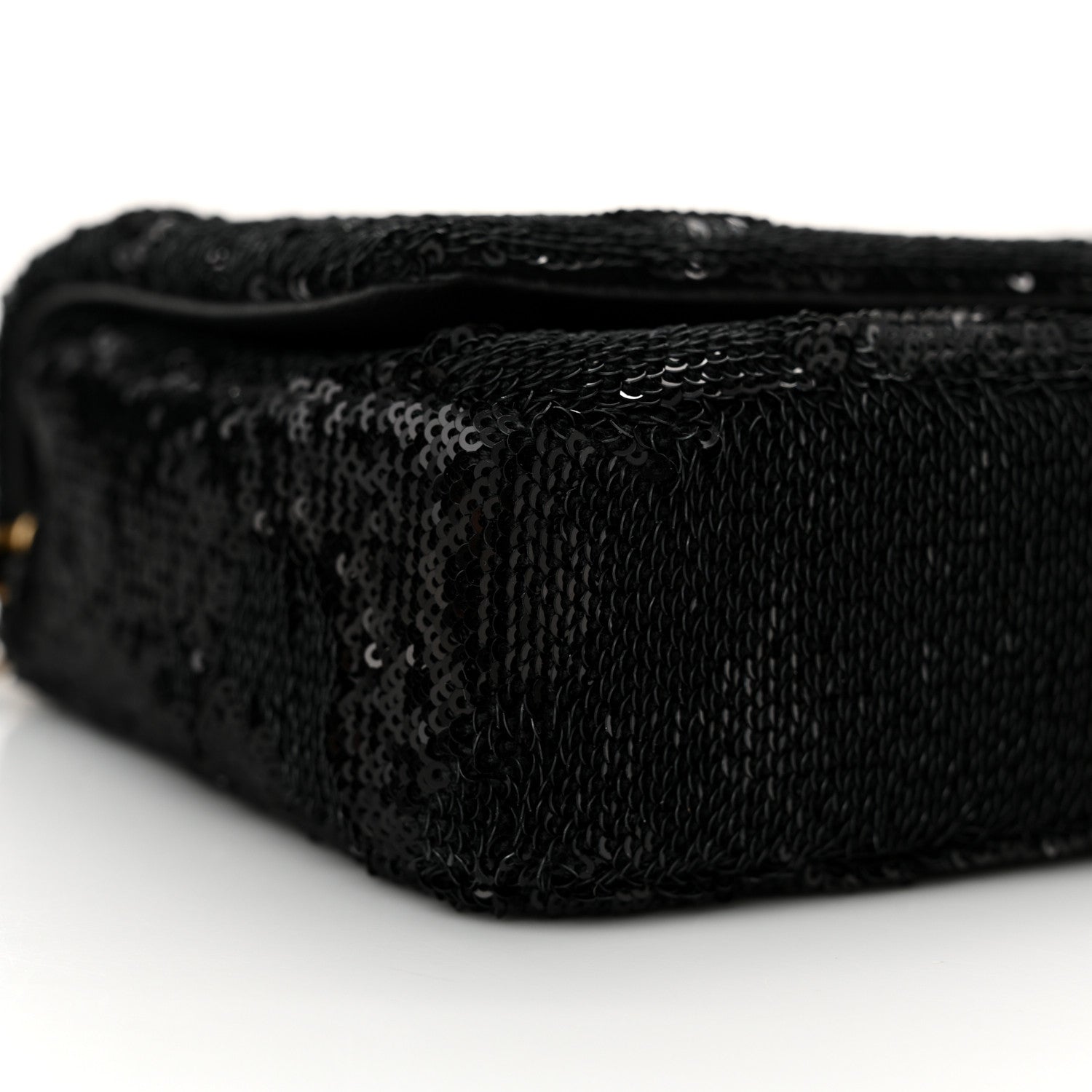 Sequin Paris Cosmopolite Dare To Disturb Flap Black Gold