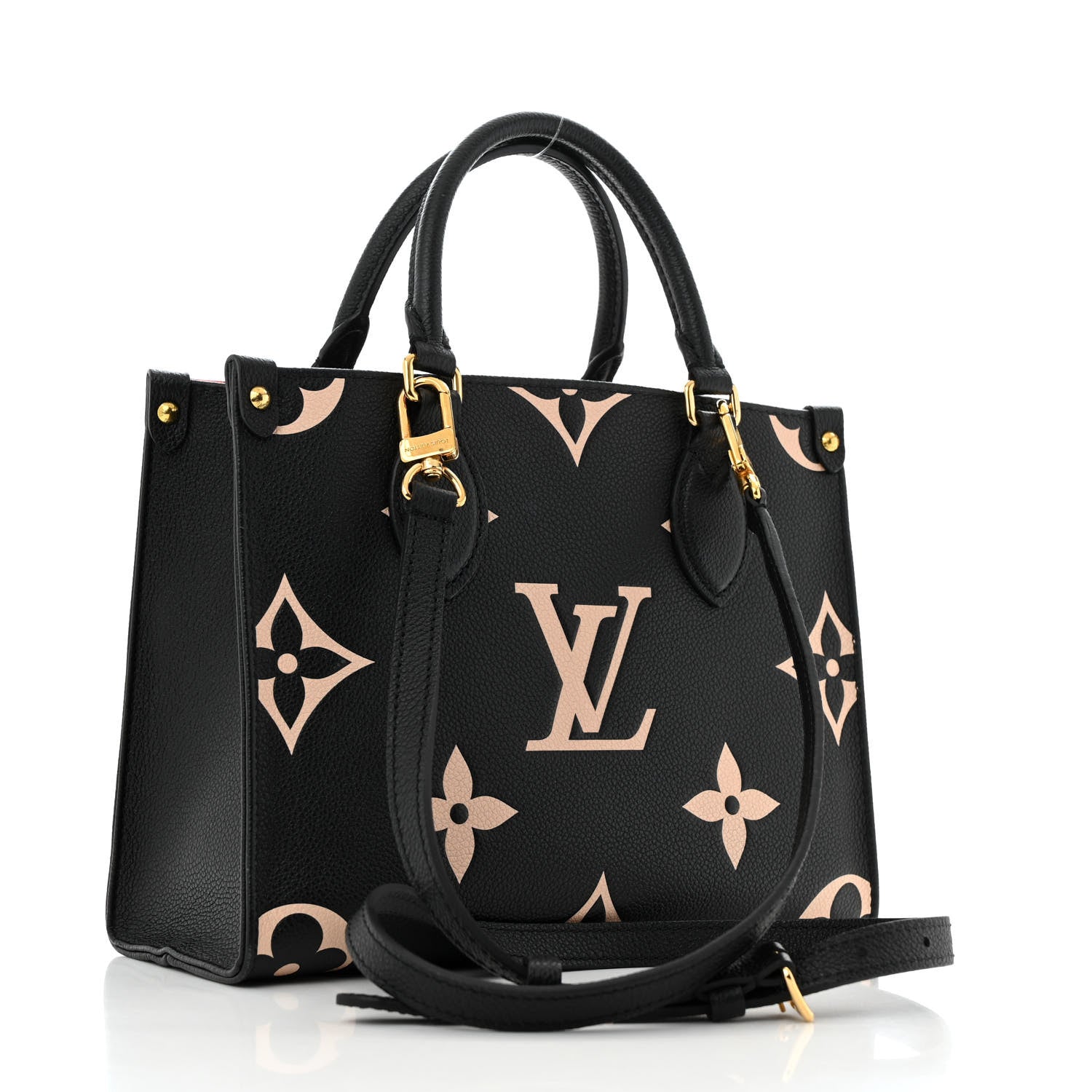 Empreinte Monogram Giant Onthego PM Black Beige