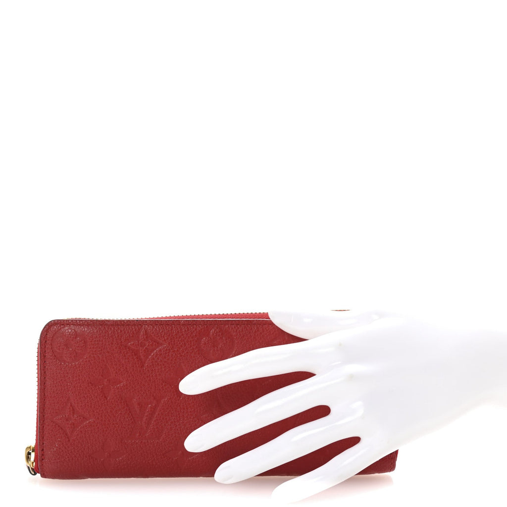 Empreinte Clemence Wallet Cherry