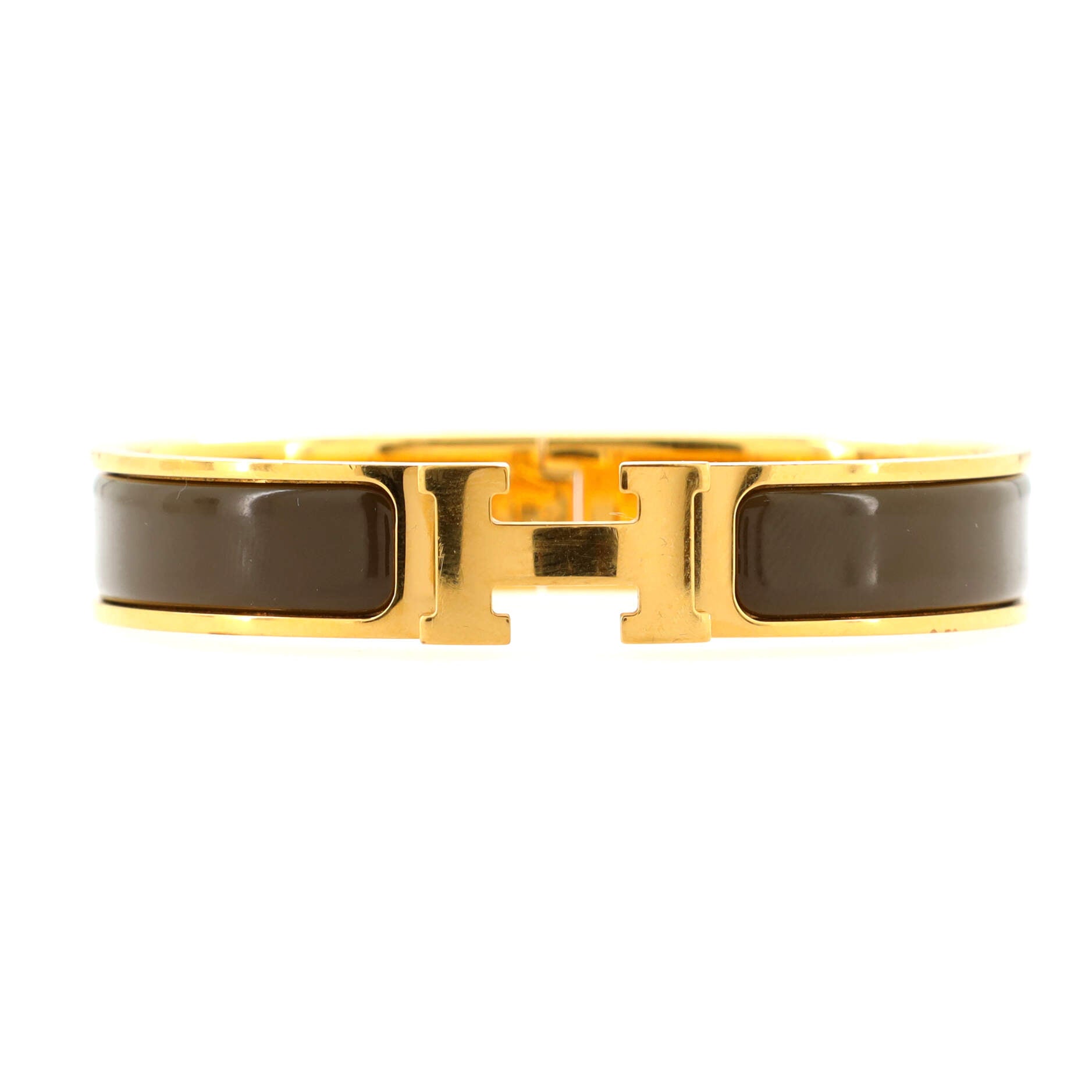 Clic H Bracelet Enamel Narrow