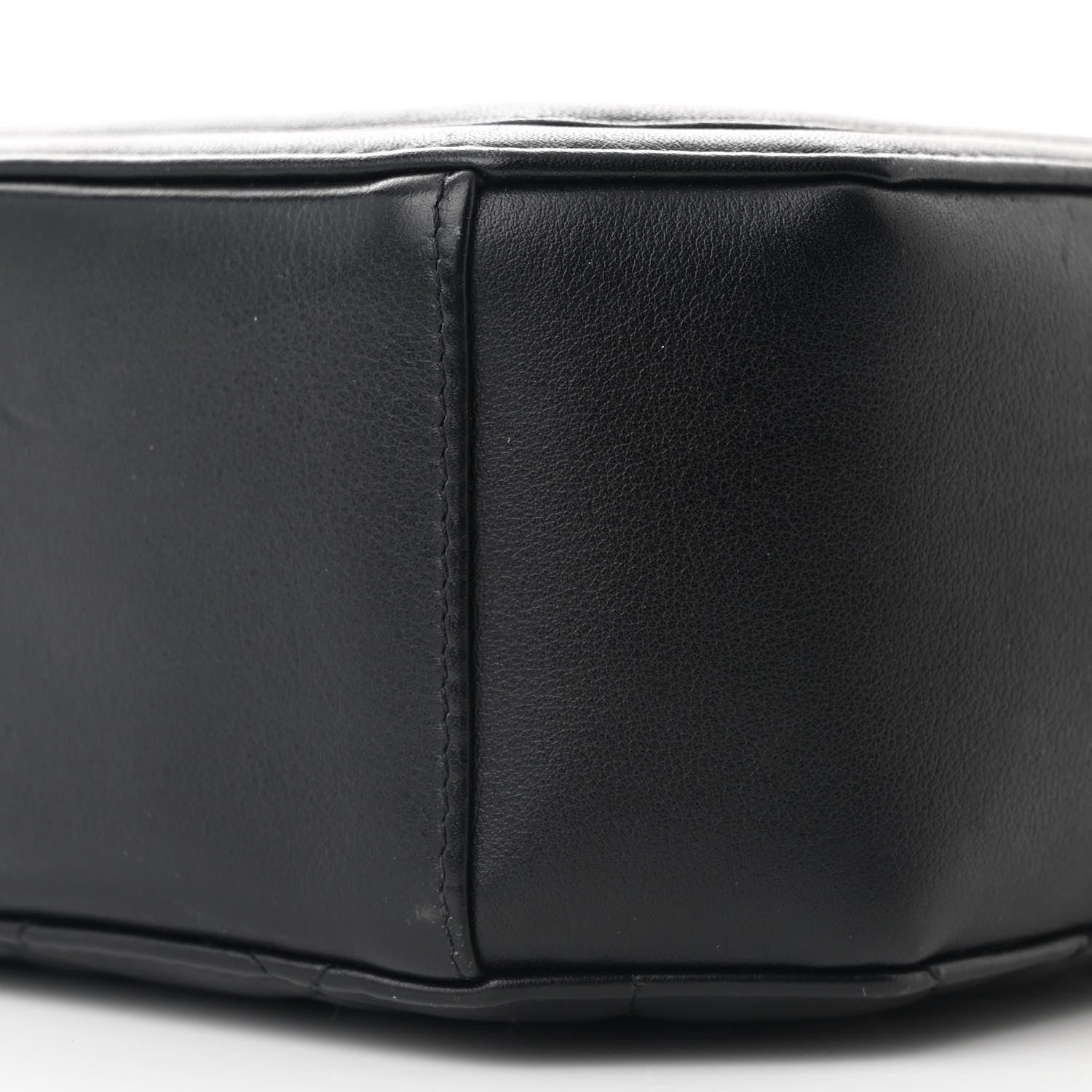 Lambskin CC Octagon Camera Case Black
