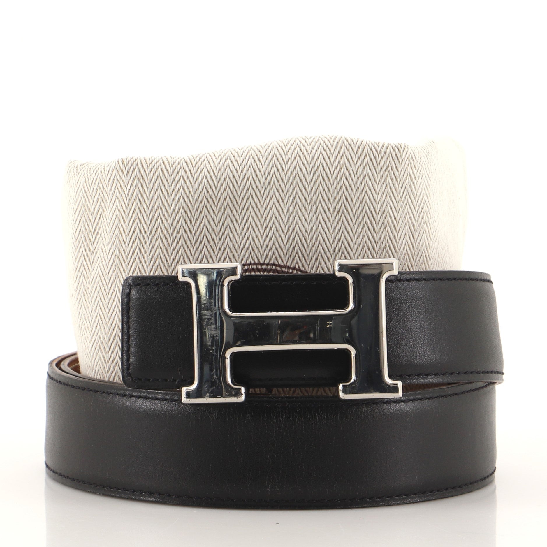 Constance Reversible Belt Leather Medium 70