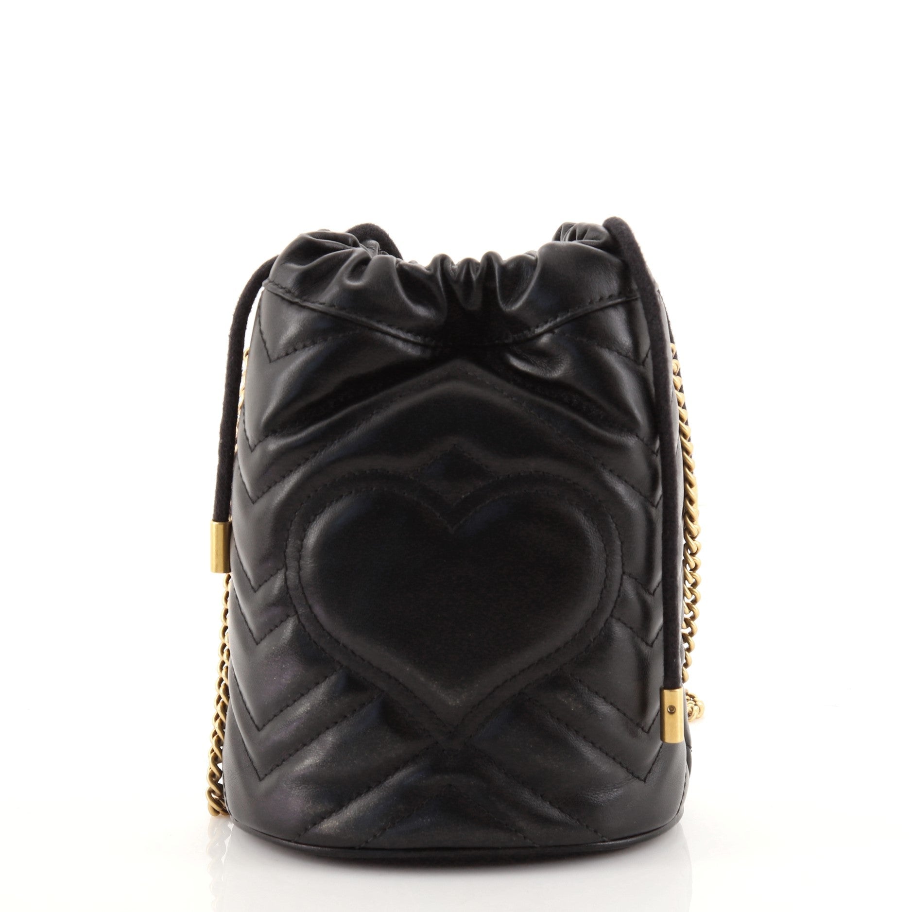 GG Marmont Bucket Bag Matelasse Leather Mini
