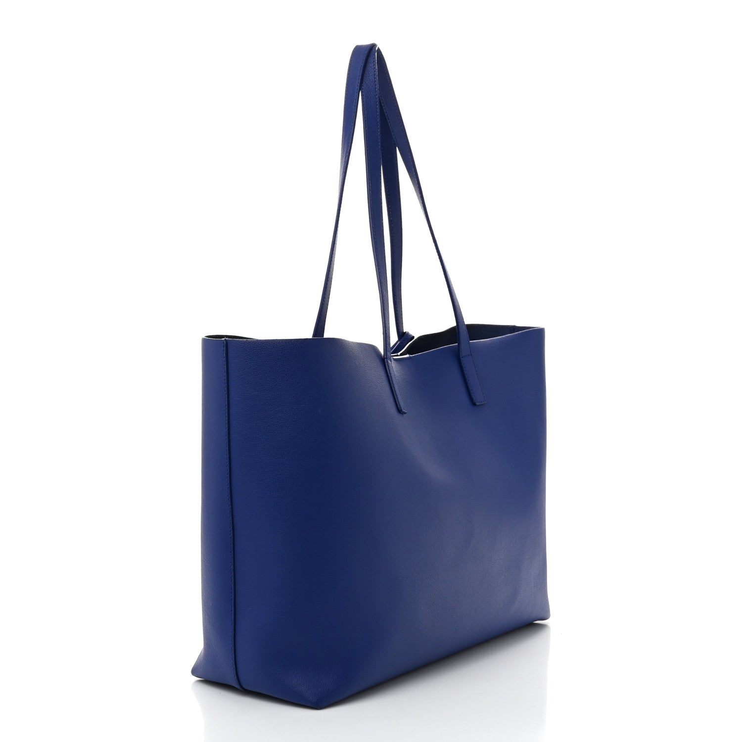 Calfskin Large Shopping Tote Ultramarine