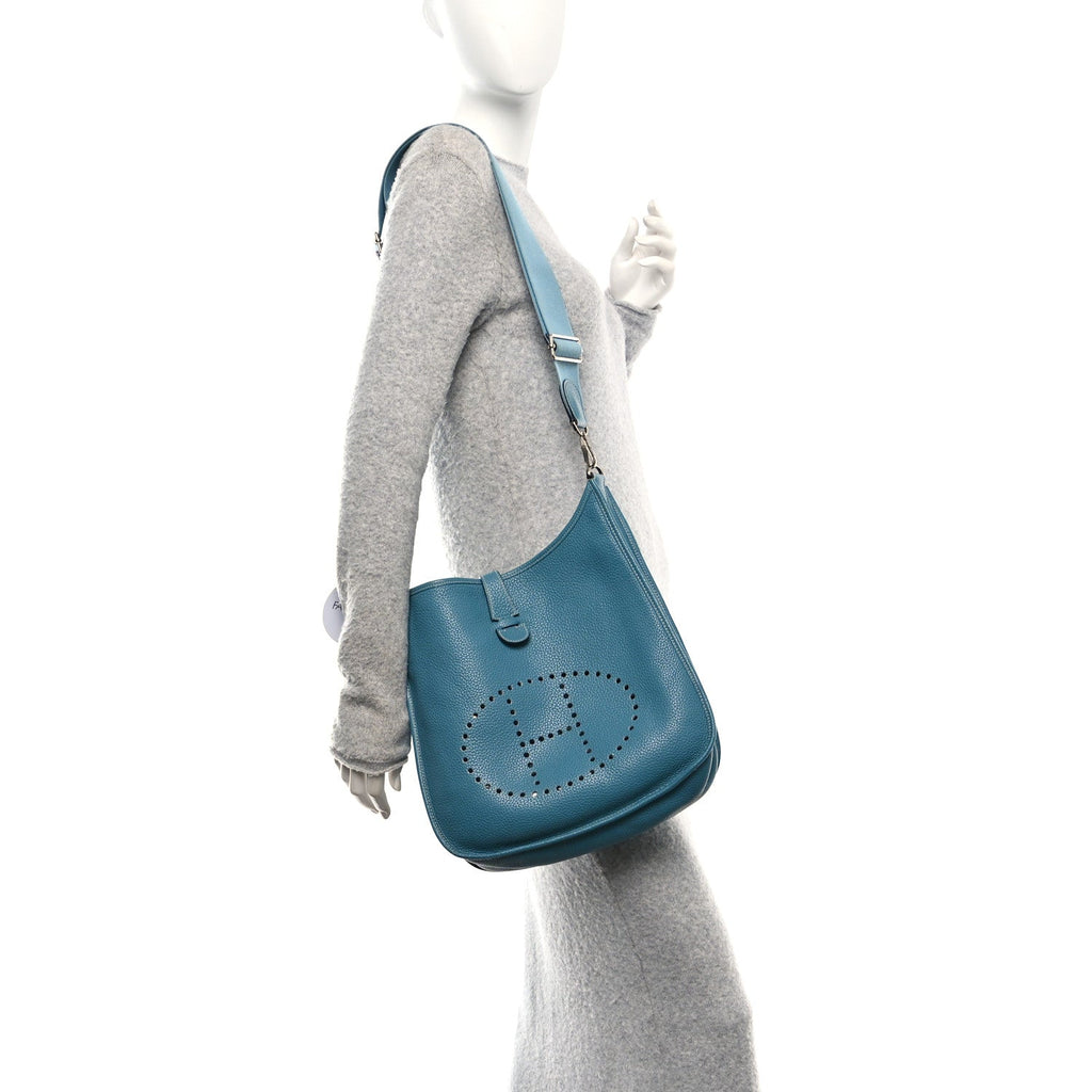 Taurillon Clemence Evelyne III GM Blue Jean